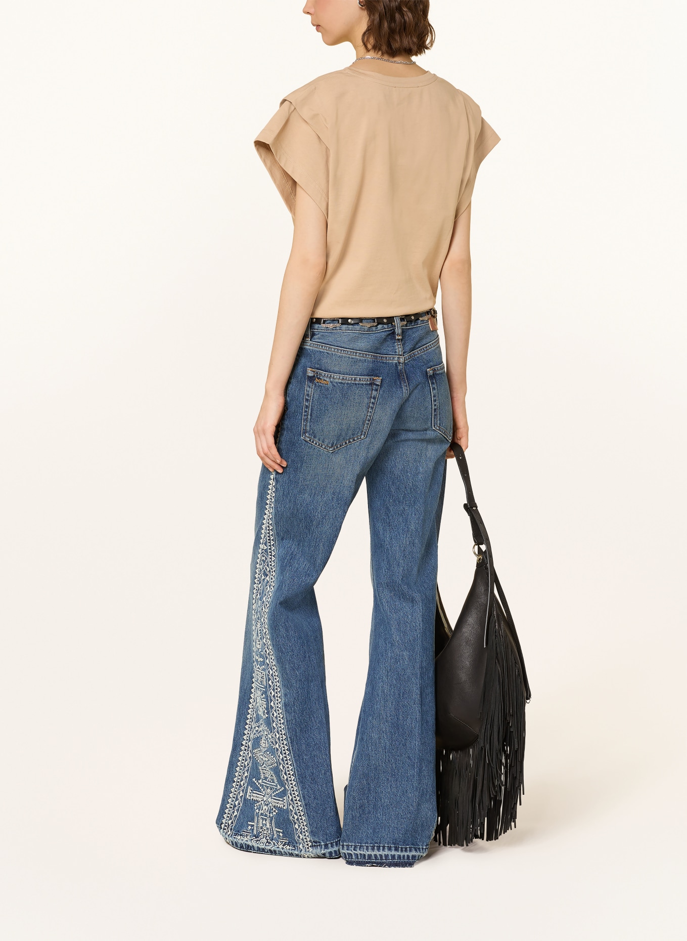 ba&sh T-Shirt PIO: BEIGE