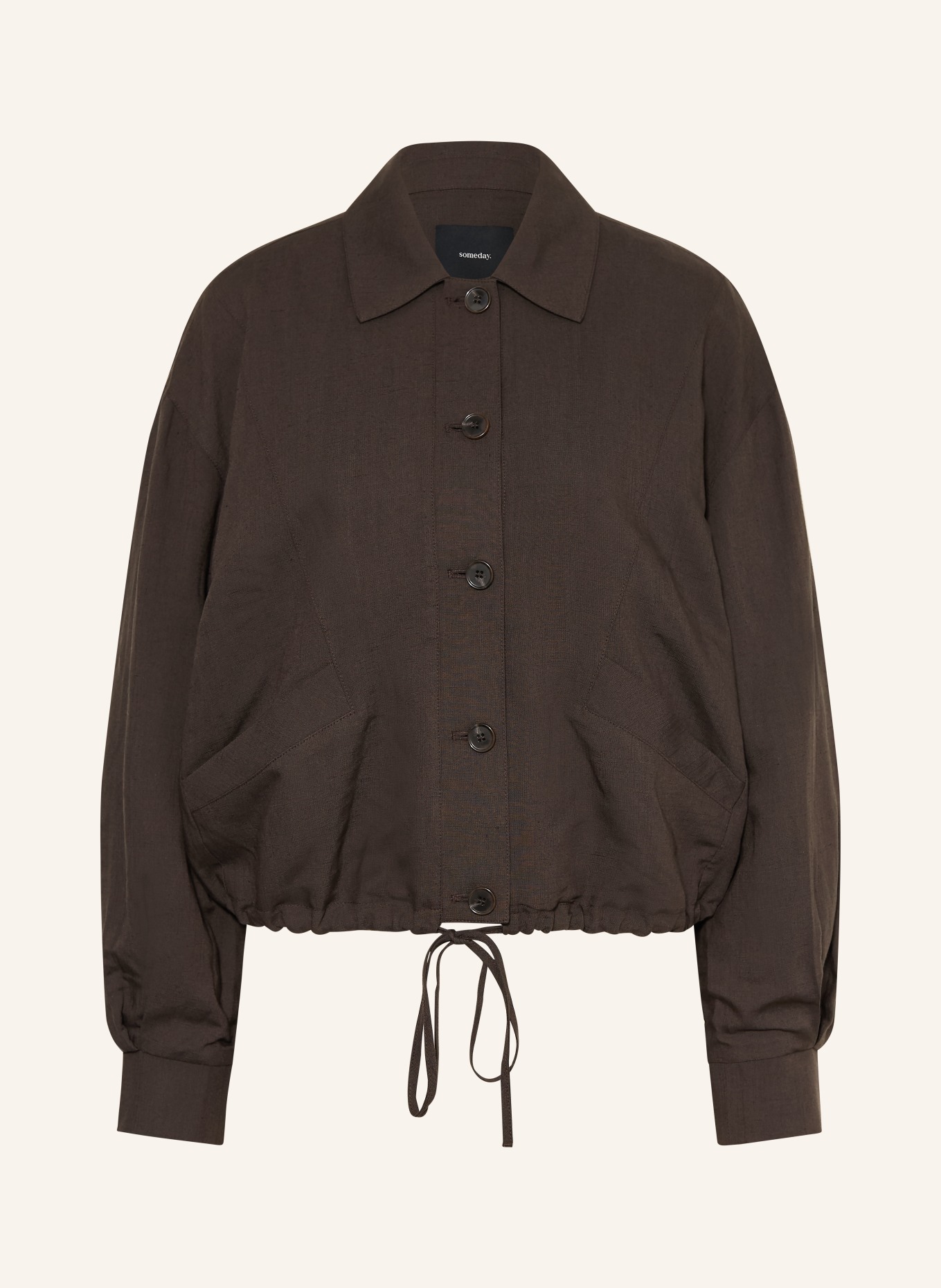 someday Blouson NISARI: DUNKELBRAUN