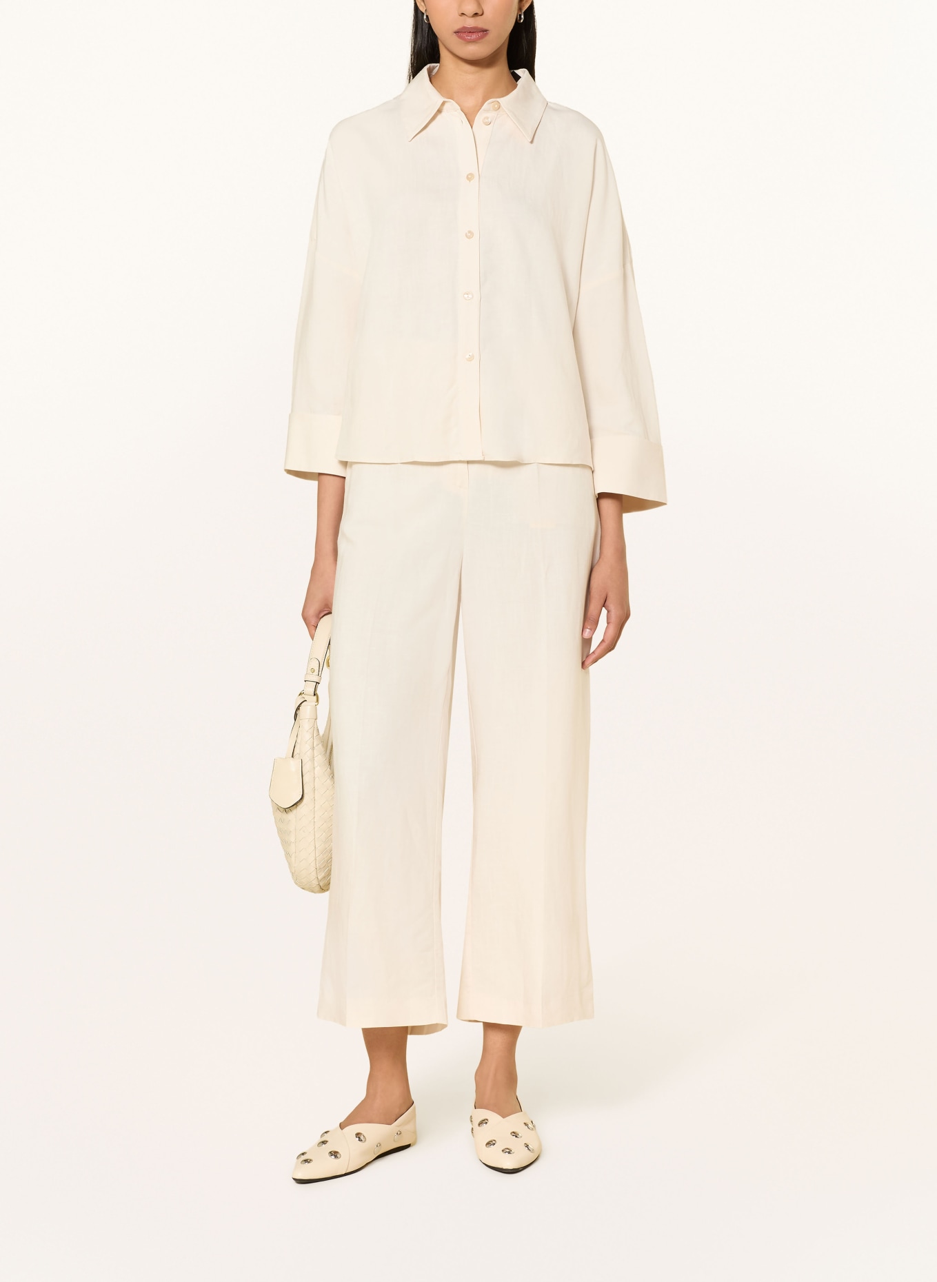 someday Hemdbluse ZALEA mit 3/4-Arm: CREME