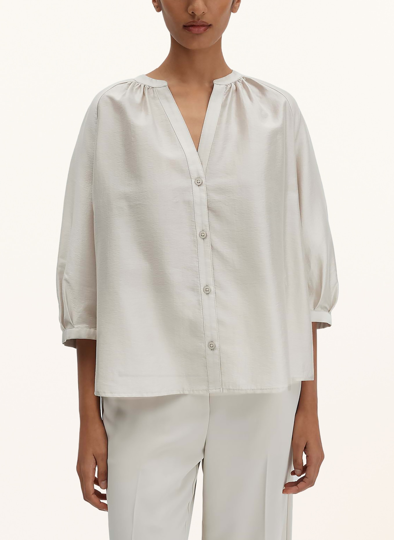 someday Bluzka ZAMIDA z rękawami 3/4: KREMOWY