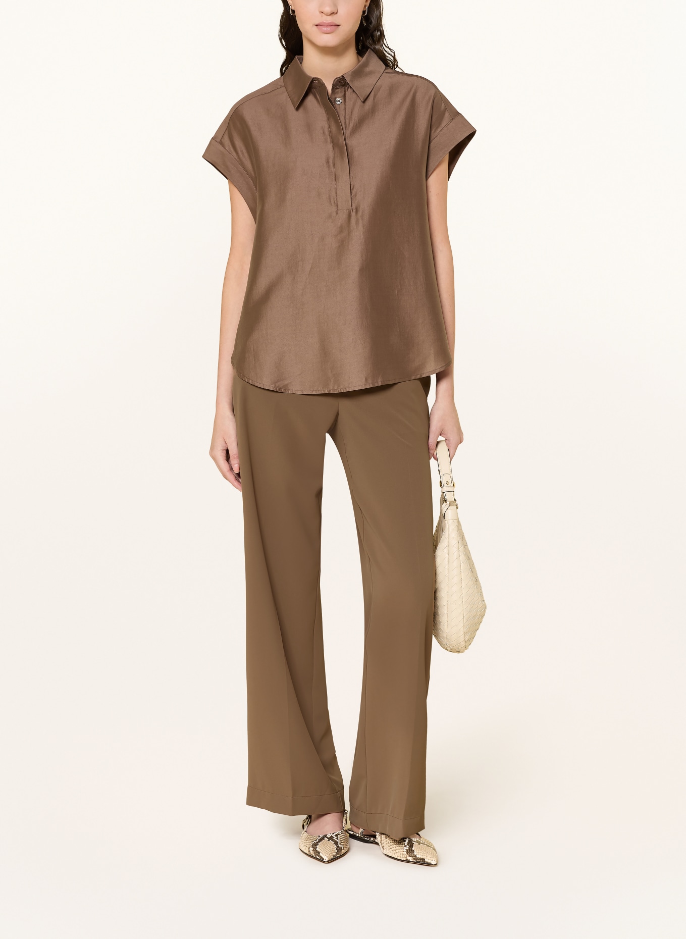 someday Marlenenhose CEVIL EASE: BRAUN