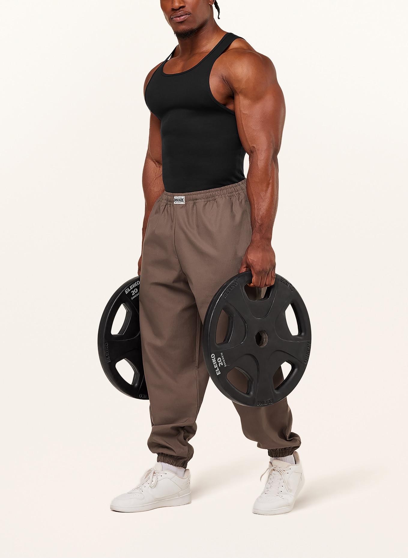 GYMSHARK pantalon de survêtement: MARRON