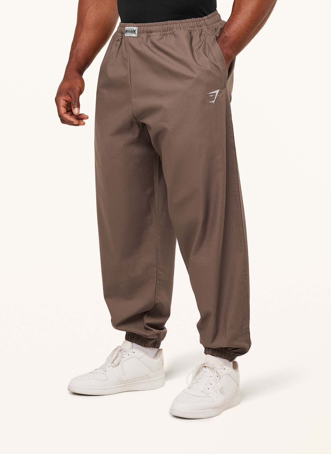 GYMSHARK pantalon de survêtement: MARRON
