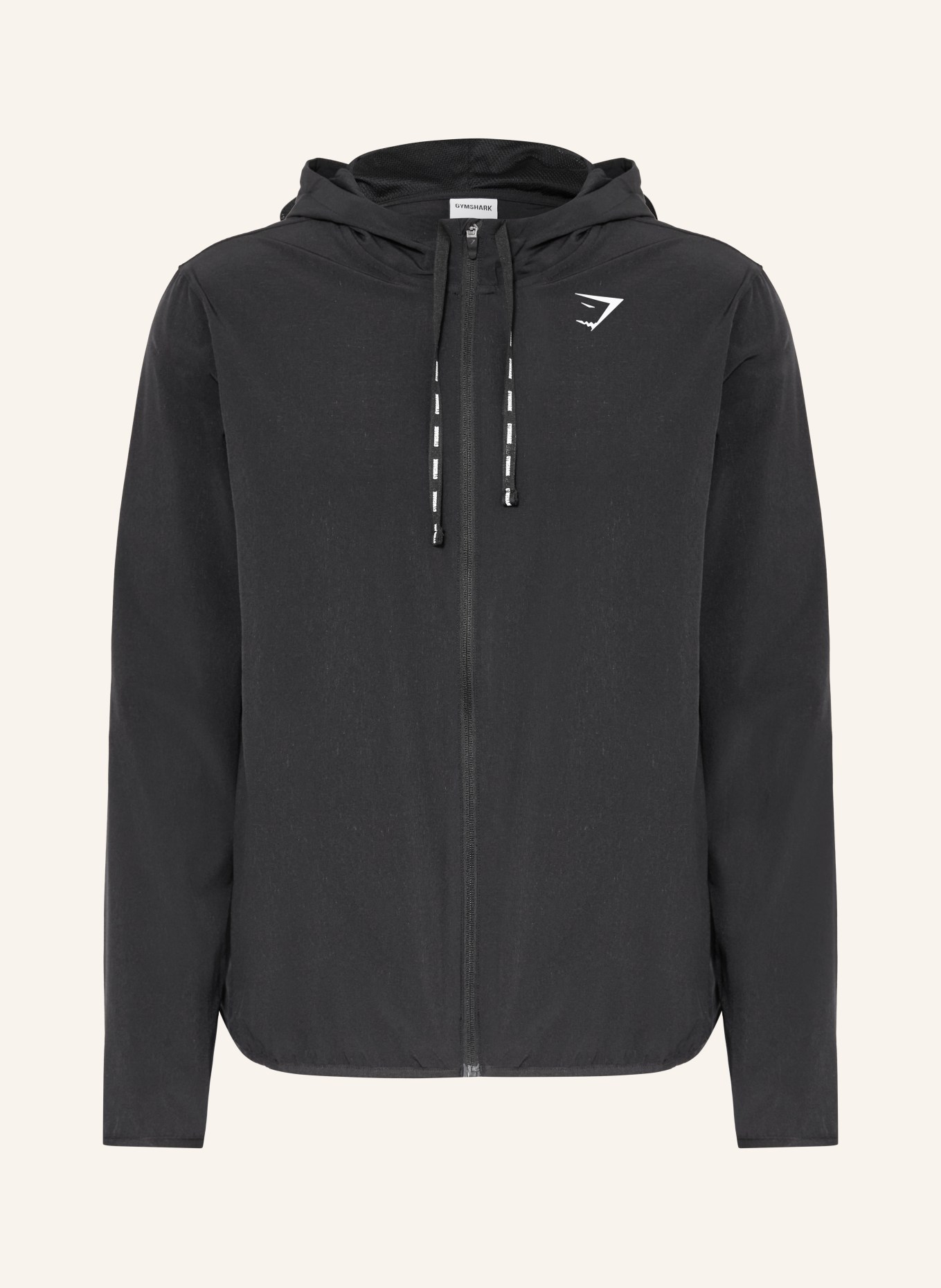 GYMSHARK Trainingsjacke ARRIVAL: SCHWARZ
