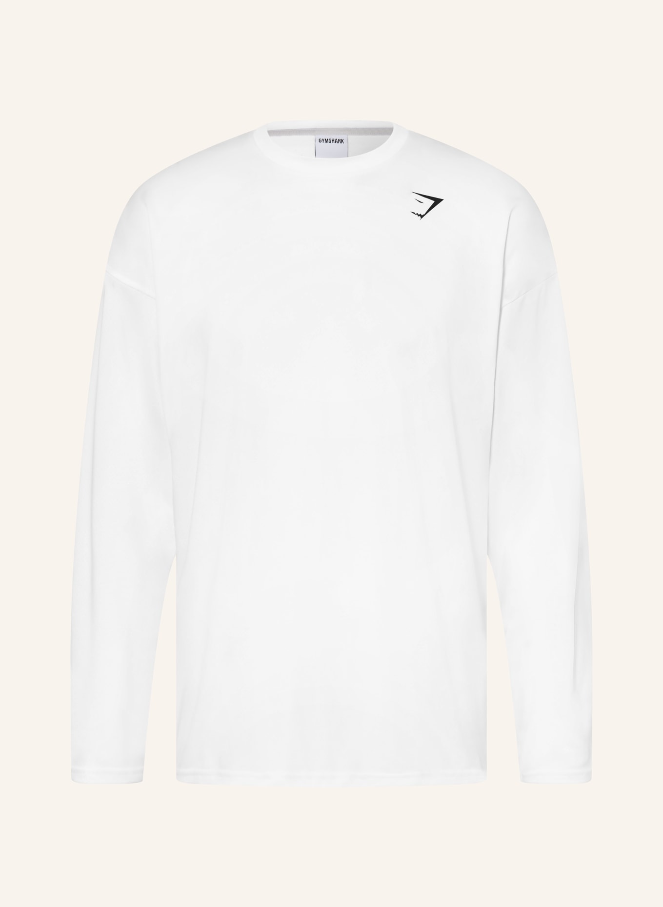 GYMSHARK Longsleeve ARRIVAL: WEISS