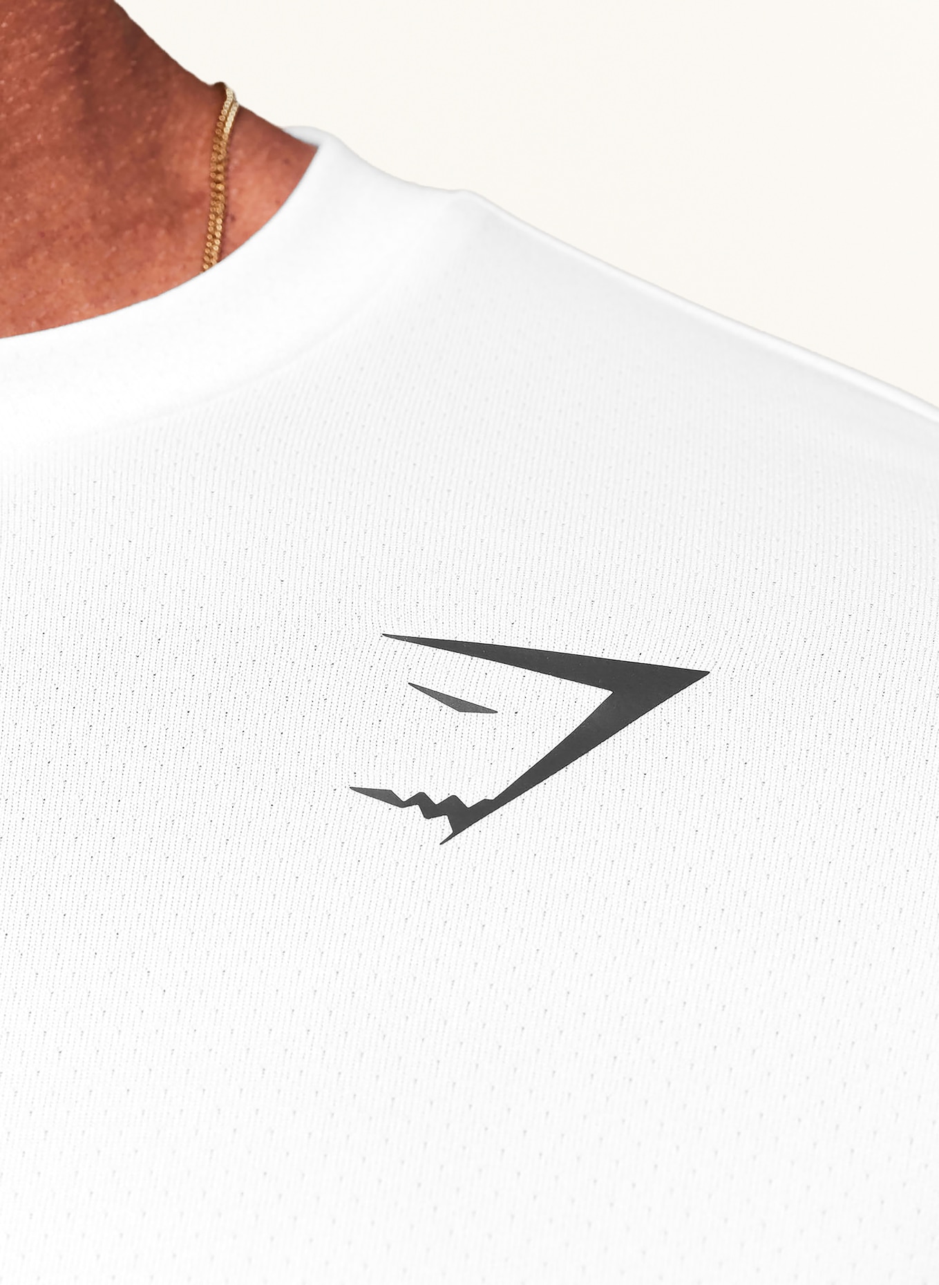 GYMSHARK Longsleeve ARRIVAL: WEISS