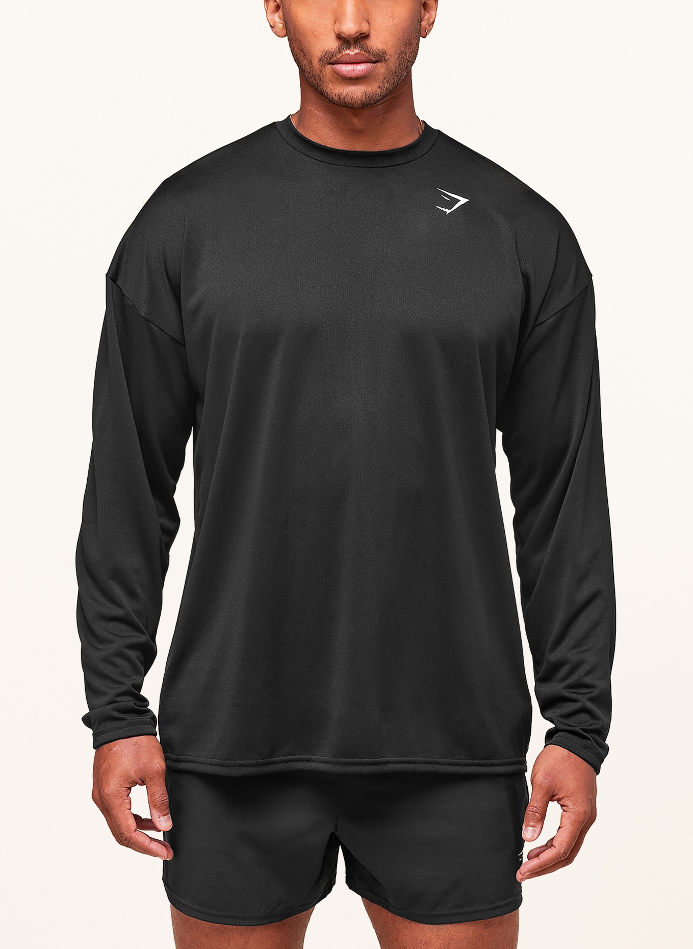 GYMSHARK Longsleeve ARRIVAL: SCHWARZ