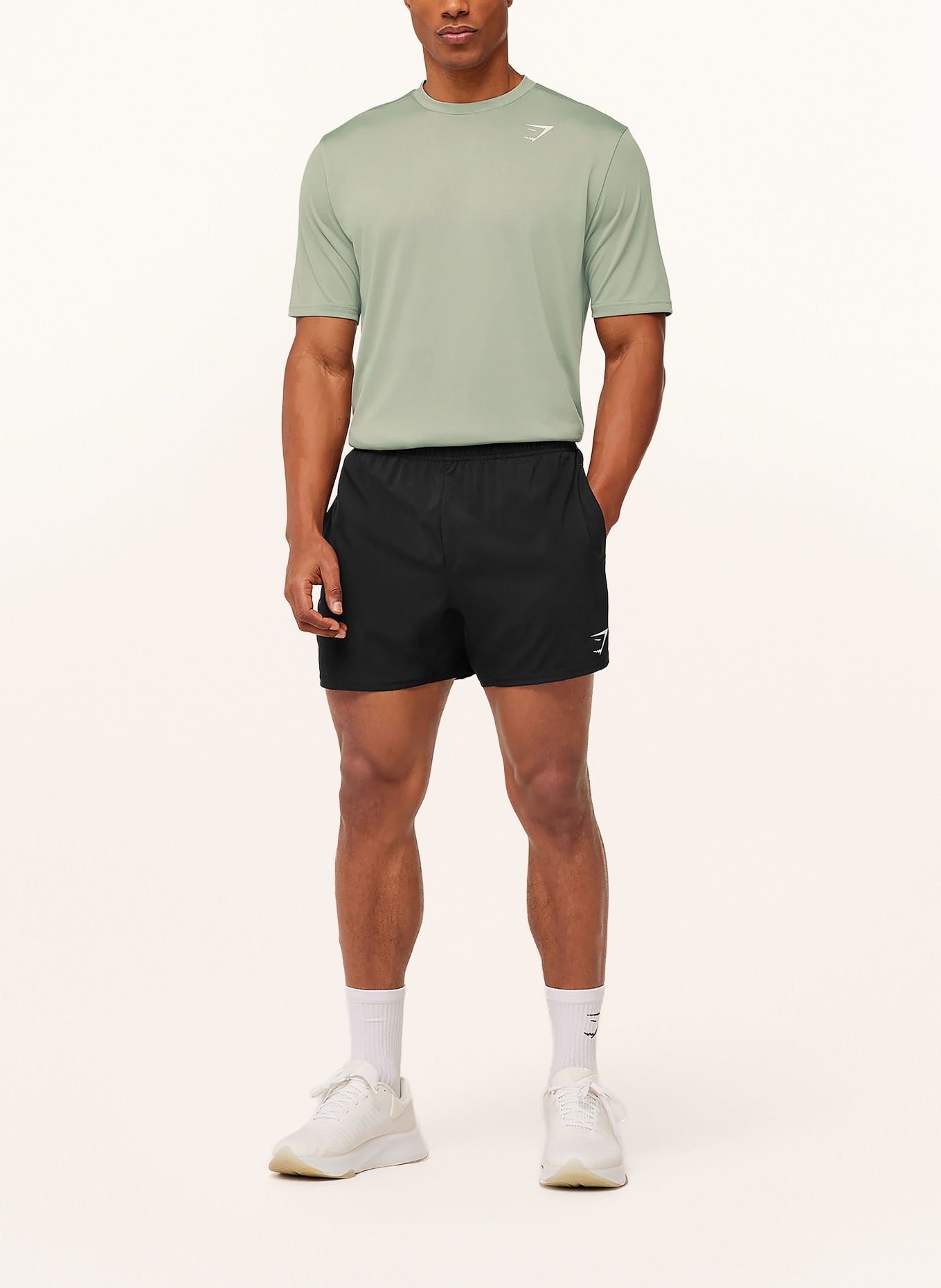 GYMSHARK T-shirt ARRIVAL: VERT CLAIR