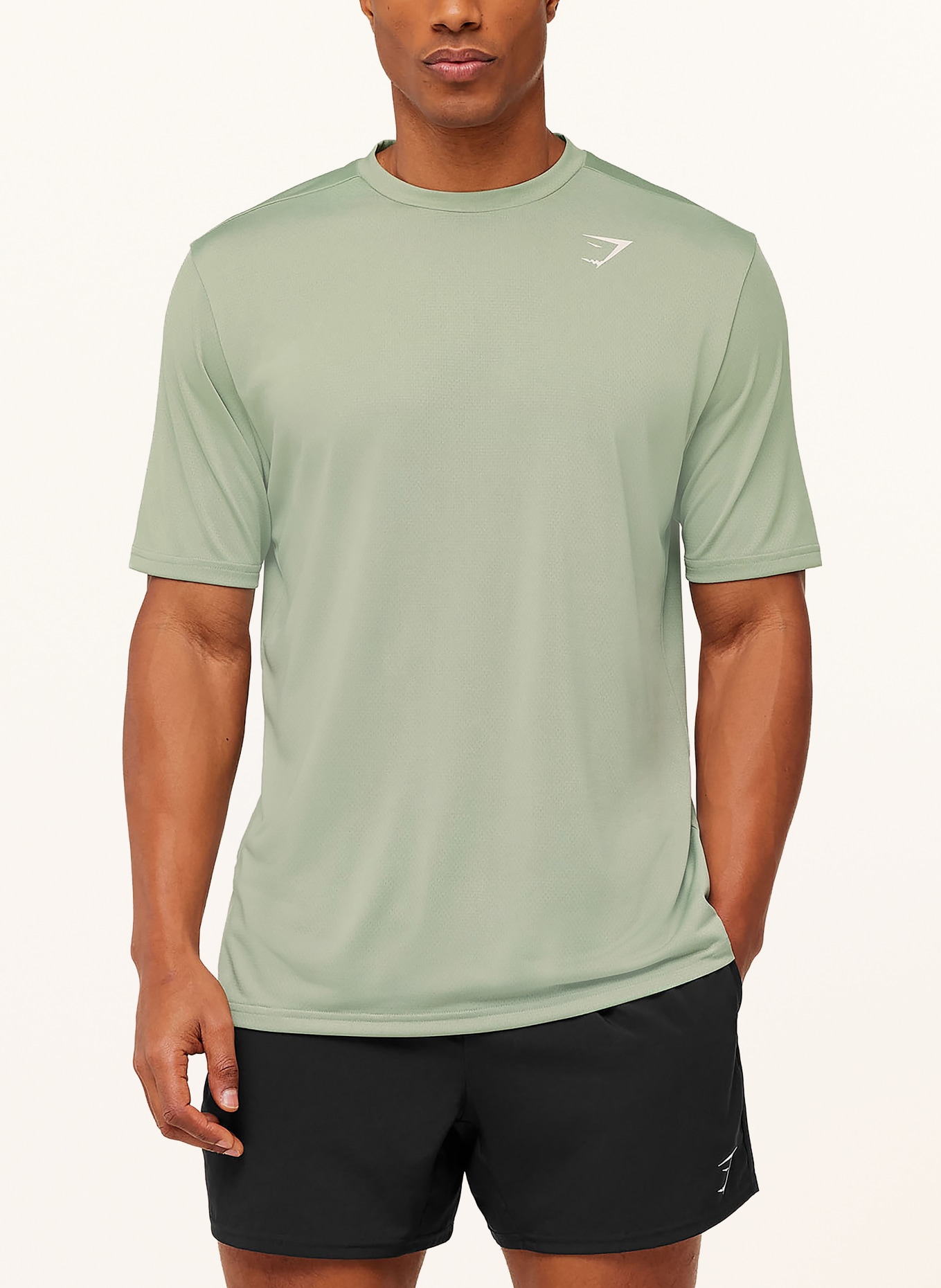 GYMSHARK T-shirt ARRIVAL: VERT CLAIR