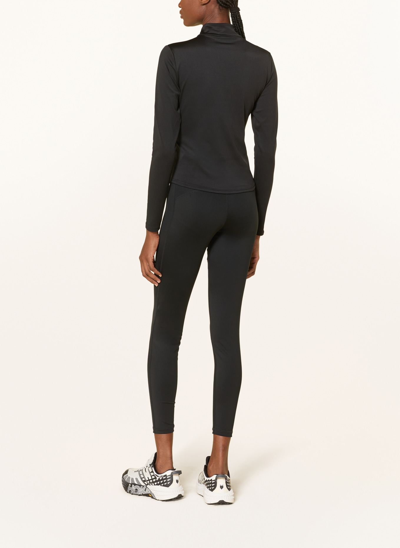 GYMSHARK Trainingsjacke: SCHWARZ