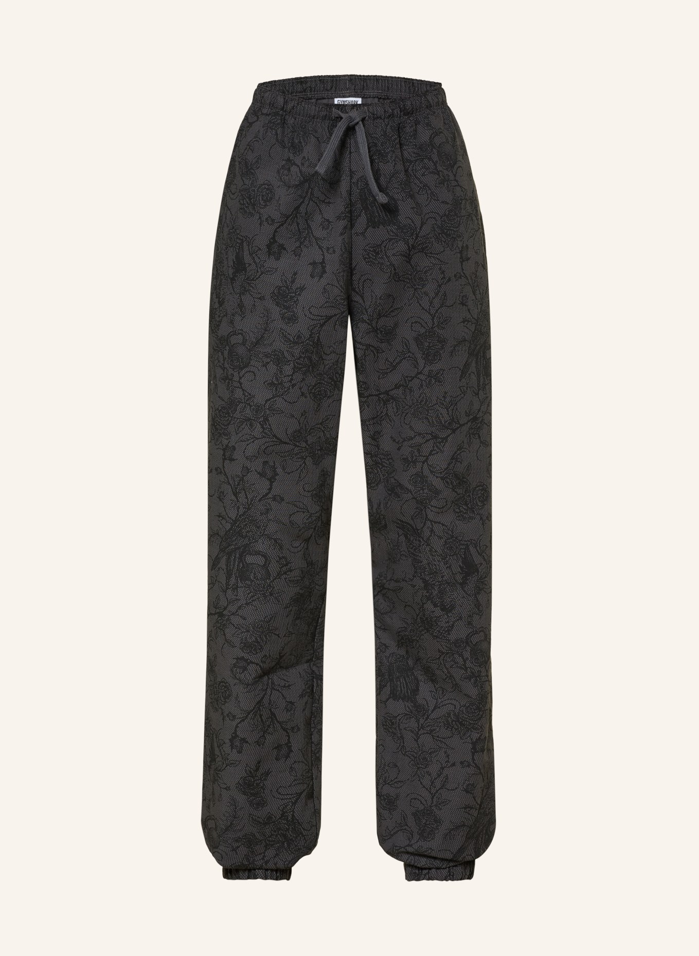 GYMSHARK Trainingshose LIFTING PUMP: DUNKELGRAU / SCHWARZ