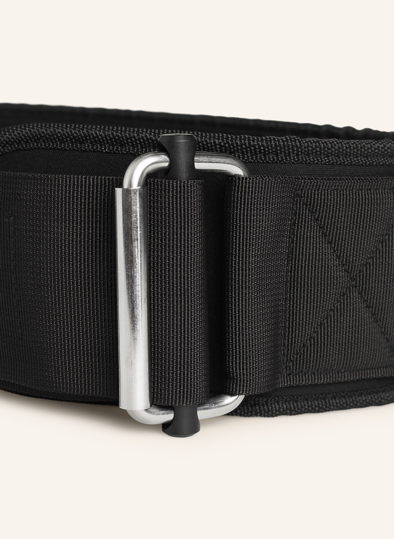 GYMSHARK Gewichthebergürtel VELCRO WEIGHTLIFTING BELT: SCHWARZ