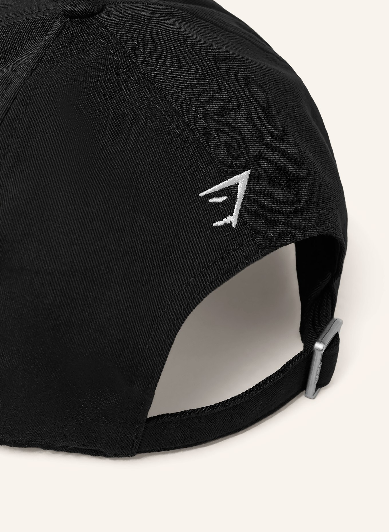 GYMSHARK Cap SHALLOW TRUCKER: SCHWARZ