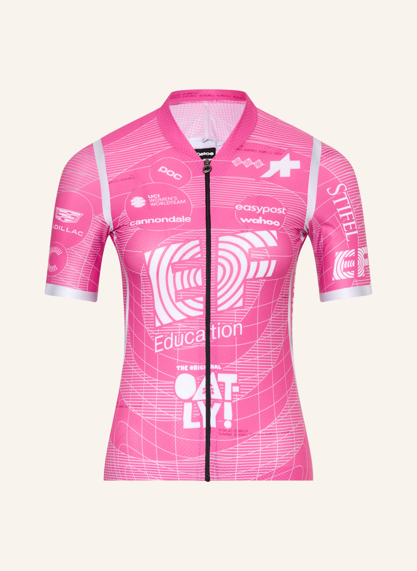 ASSOS Radtrikot UMA GT JERSEY S11 EVO: PINK / WEISS / SCHWARZ