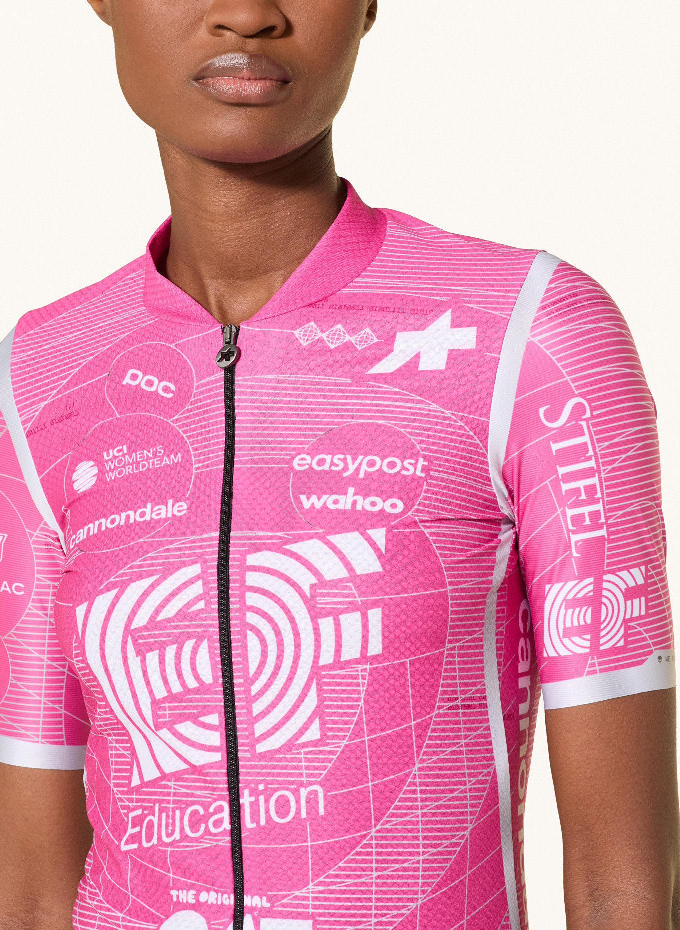 ASSOS Radtrikot UMA GT JERSEY S11 EVO: PINK / WEISS / SCHWARZ