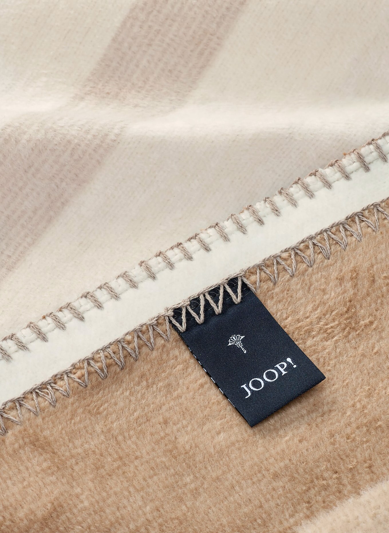 JOOP! Plaid BARS: CRÈME / BEIGE