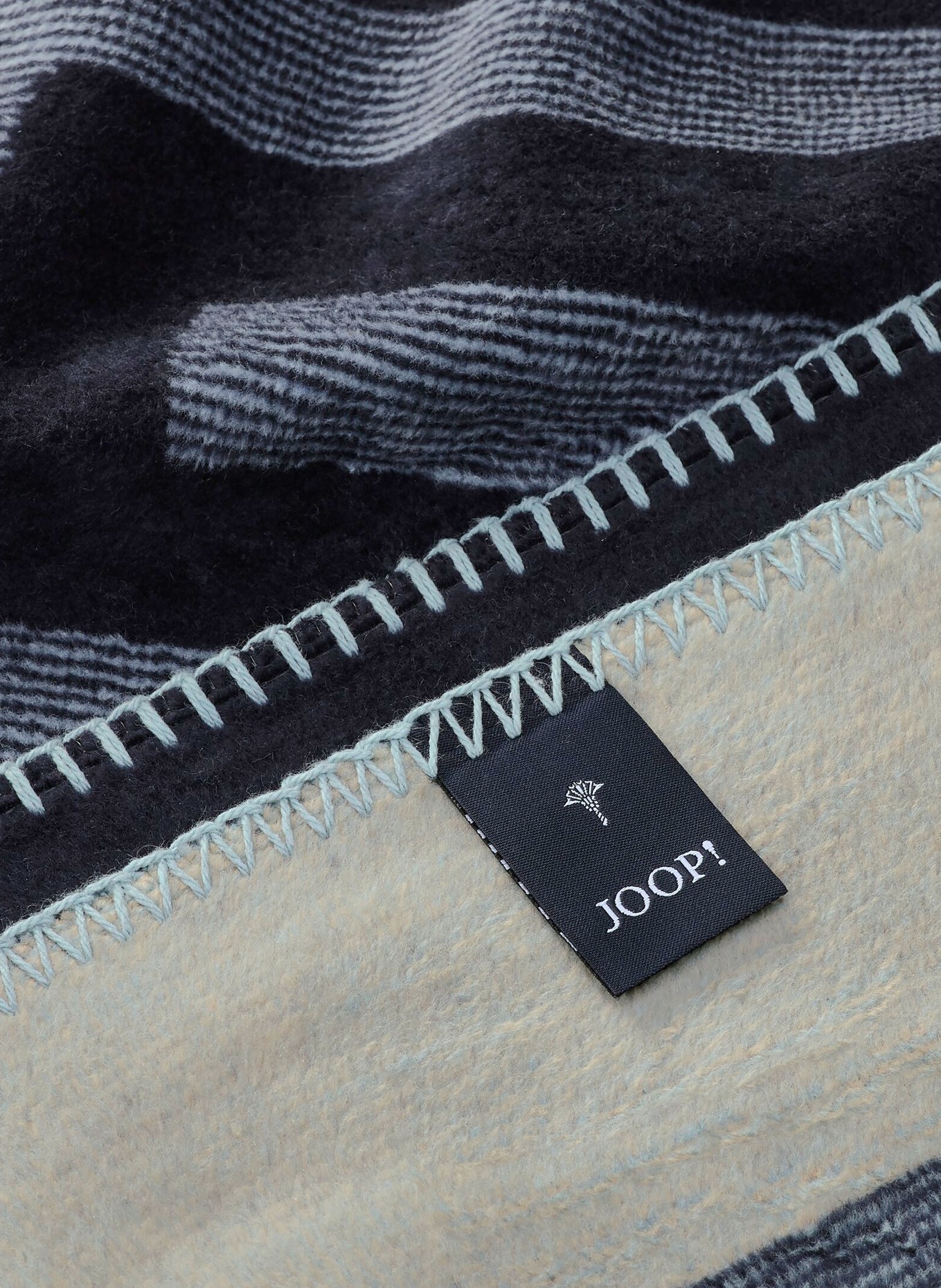 JOOP! Plaid BARS: BLEU FONCÉ / BLEU