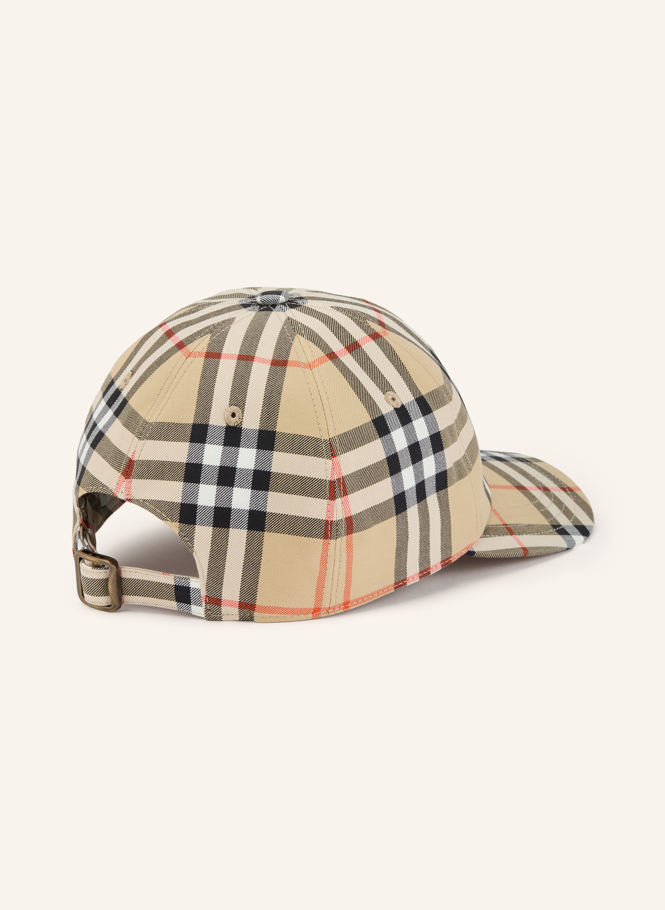 BURBERRY casquette: BEIGE / ROUGE / NOIR
