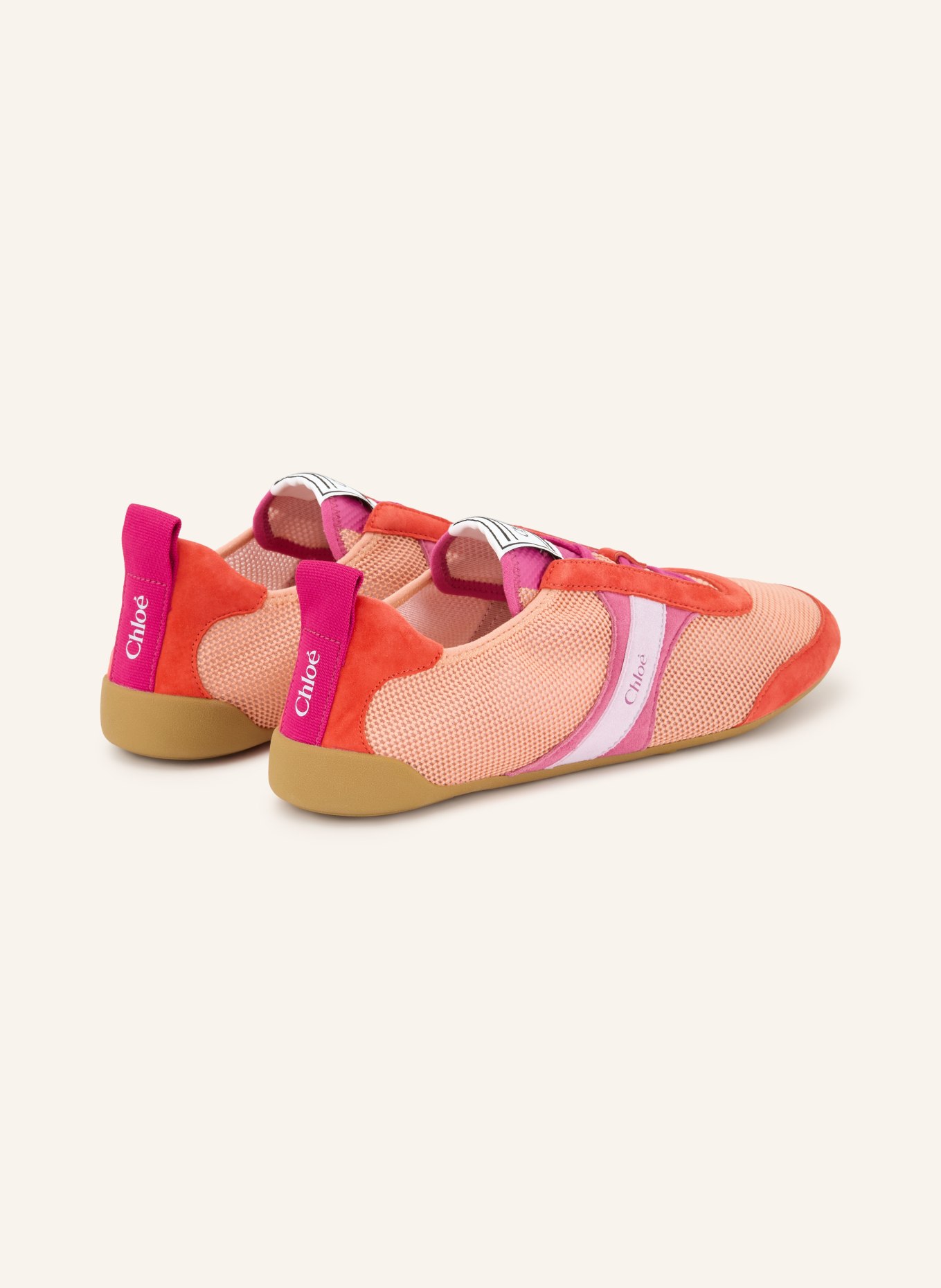 Chloé Sneaker: 81T Orange Fizz