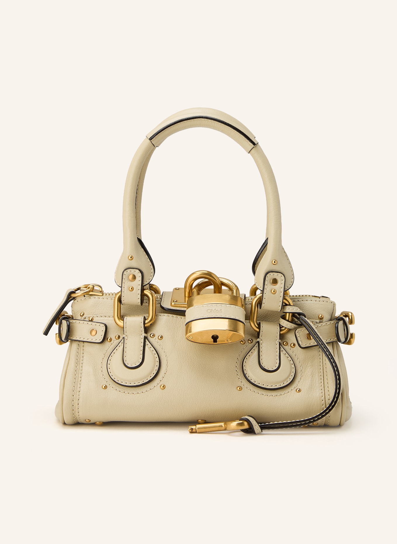 Chloé Handtasche PADDINGTON SMALL: Cloudy Cream