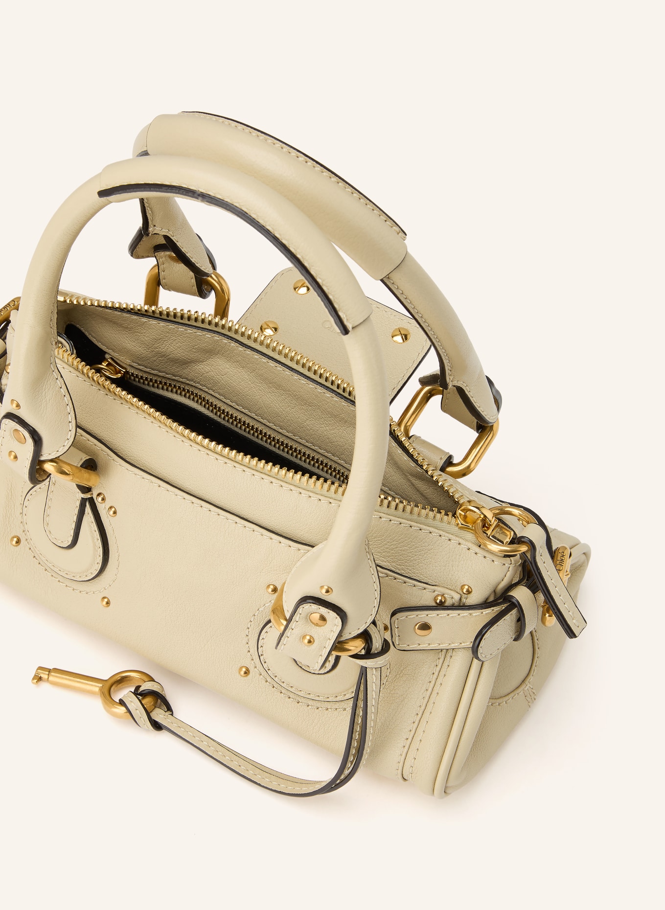 Chloé Handtasche PADDINGTON SMALL: Cloudy Cream