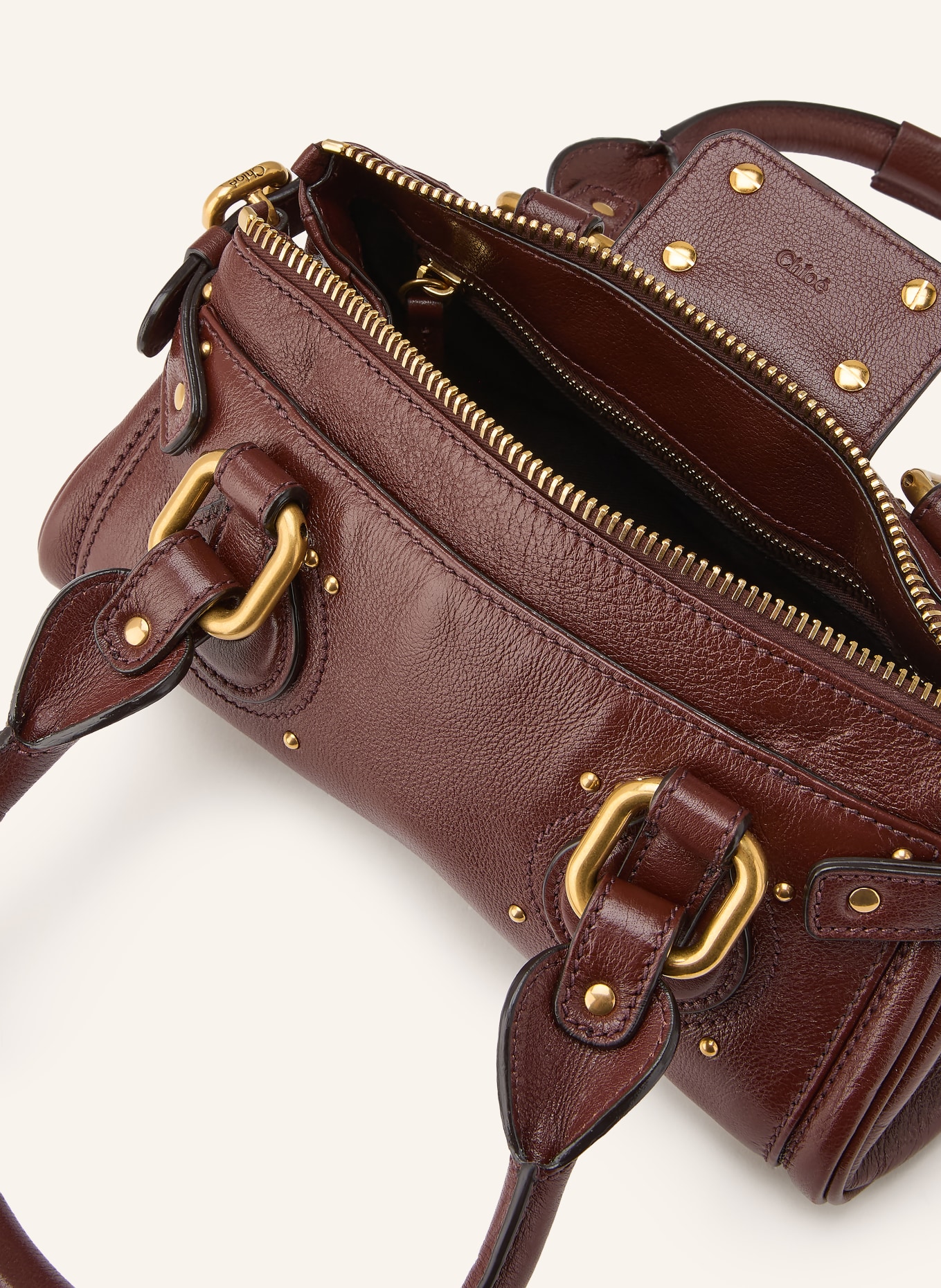 Chloé Handtasche PADDINGTON SMALL: Crafty Brown