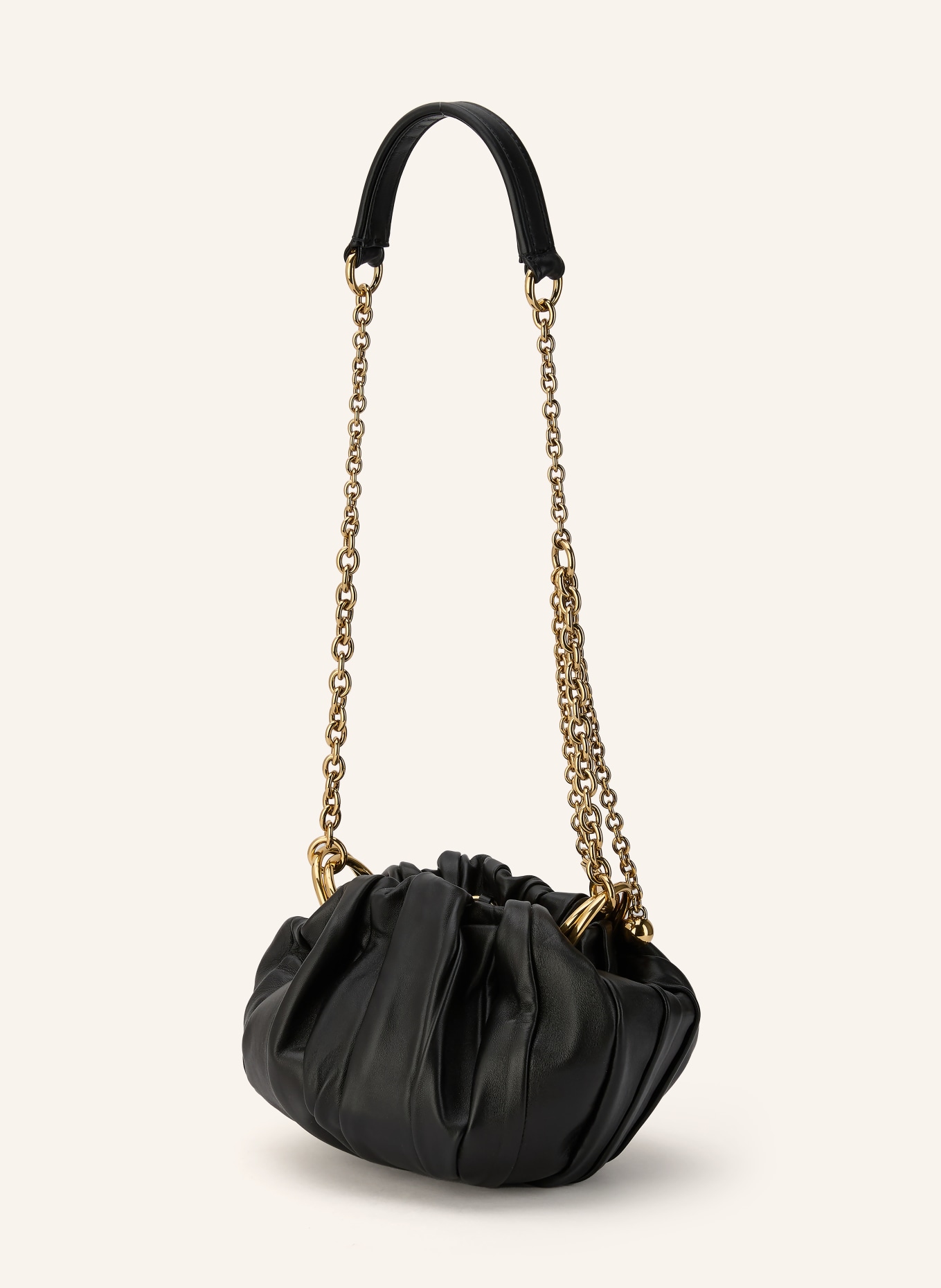 Chloé Taška přes rameno PLISSÉ: BLACK