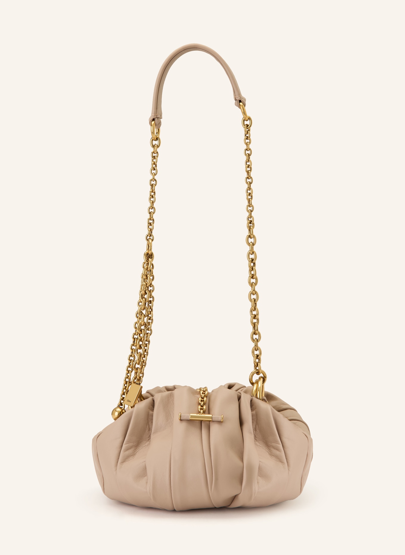 Chloé Schultertasche PLISSÉ: Woodsmoke