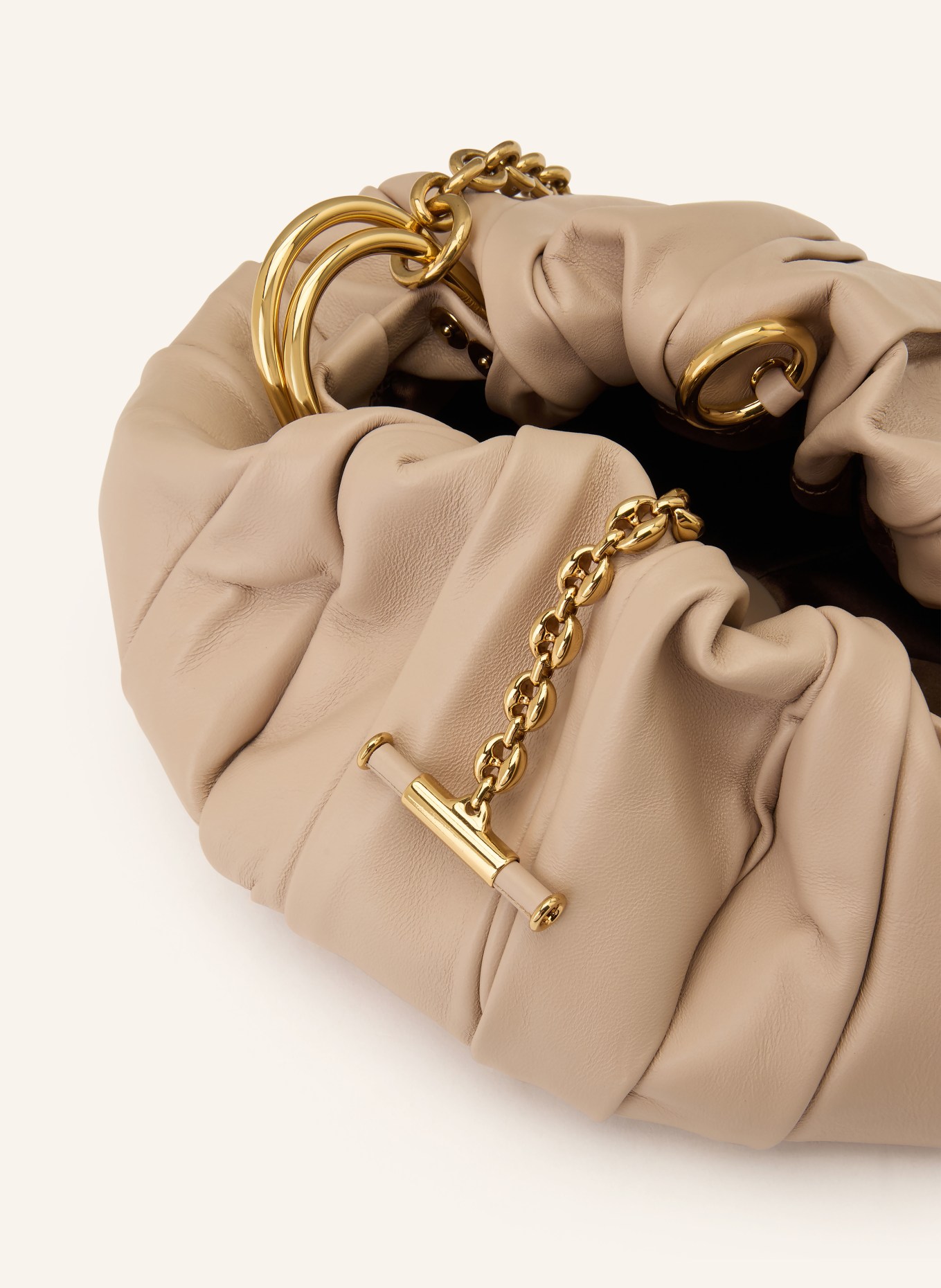 Chloé Schultertasche PLISSÉ: Woodsmoke