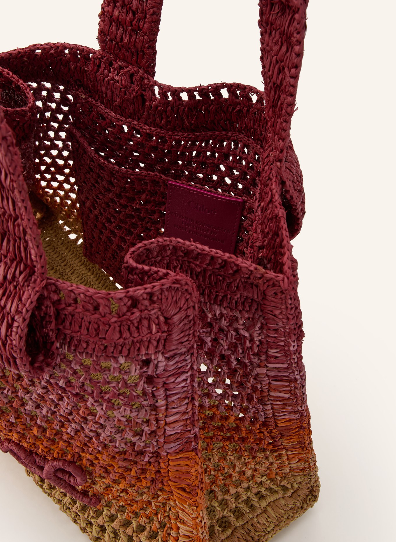 Chloé Shopper SUMMER BANANA: Multicolor Orange 1