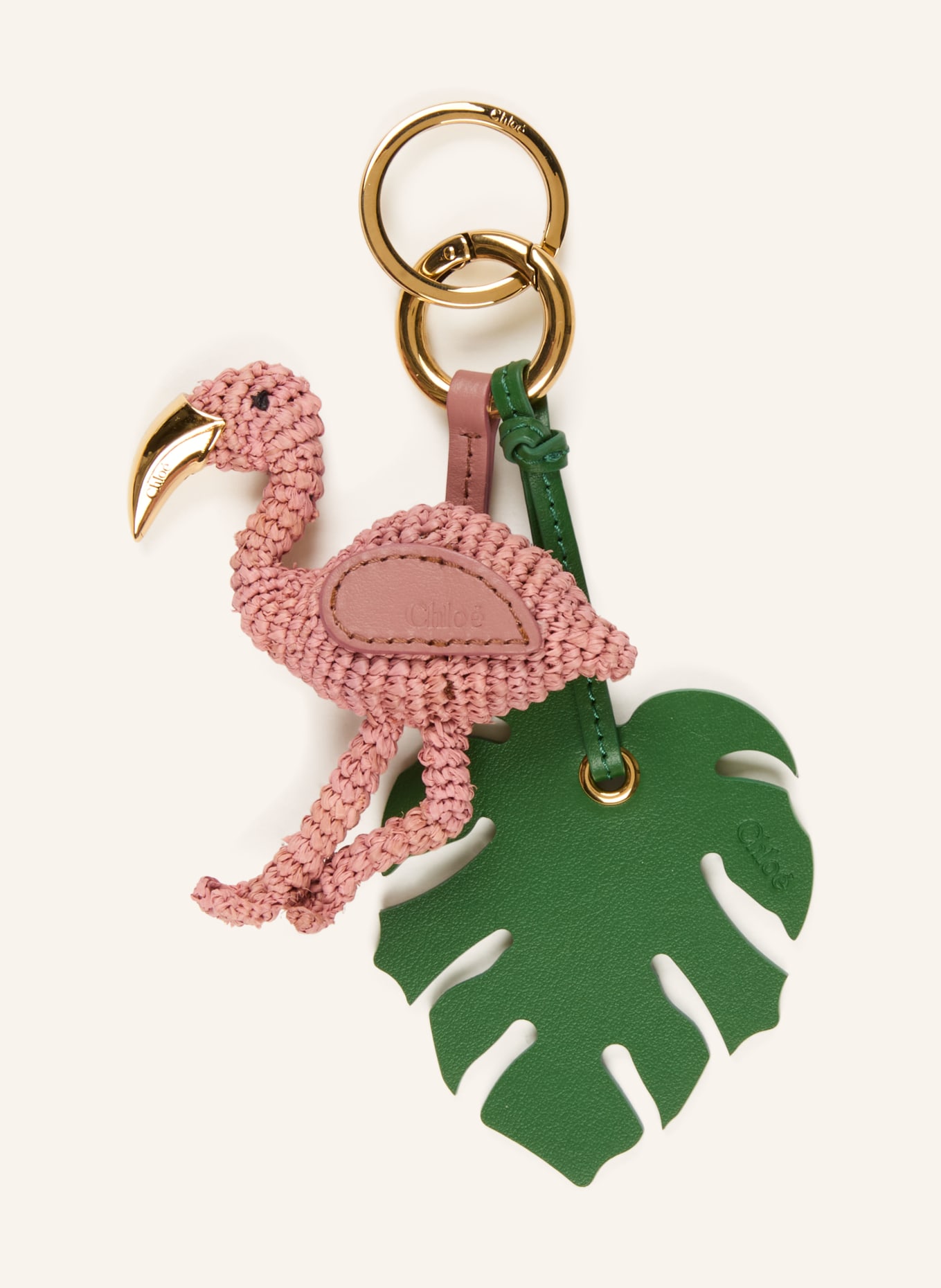 Chloé FLAMINGO Keychain: BALLET PINK