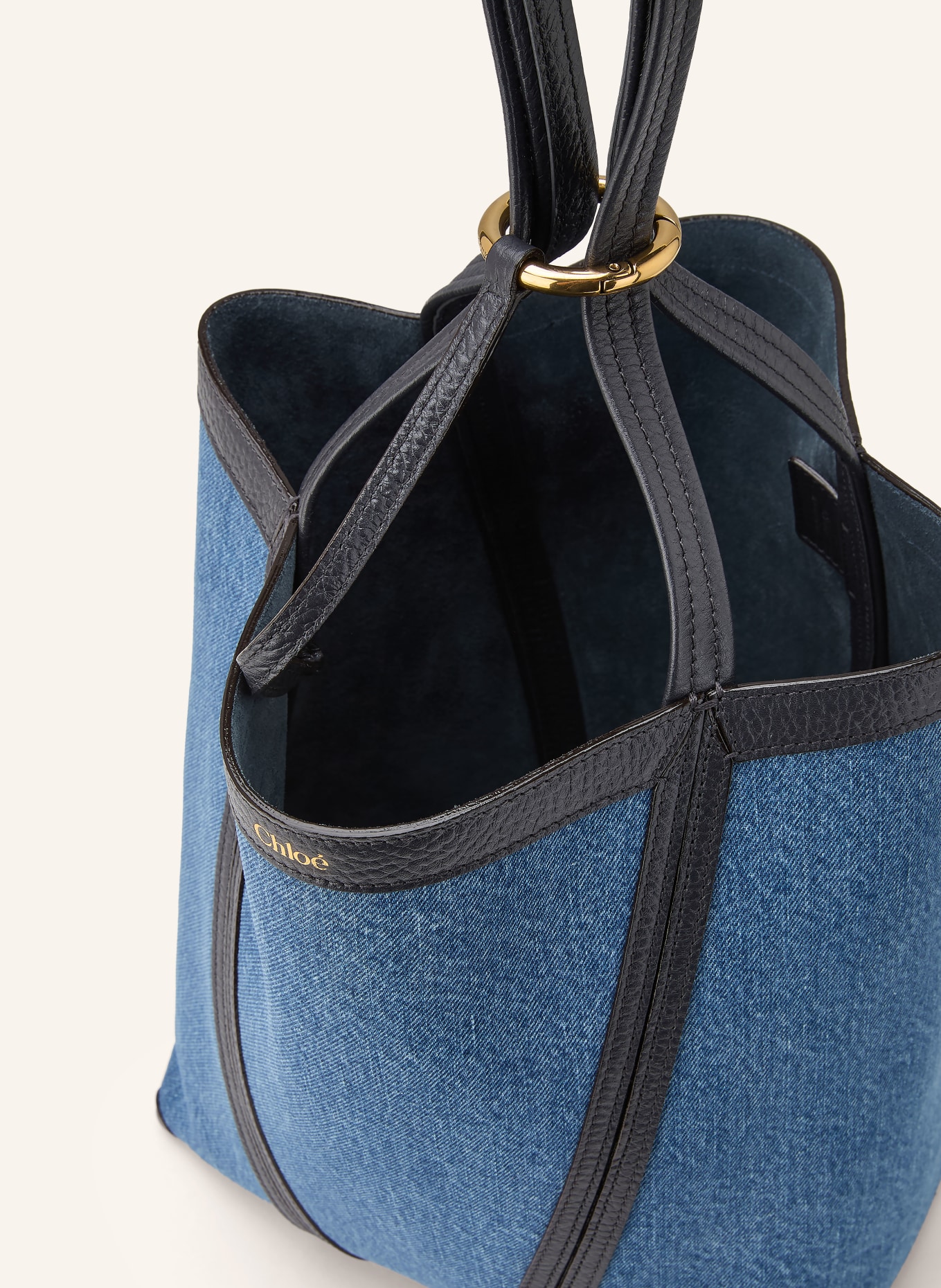 Chloé Shopper SPIN: Ashes Blue