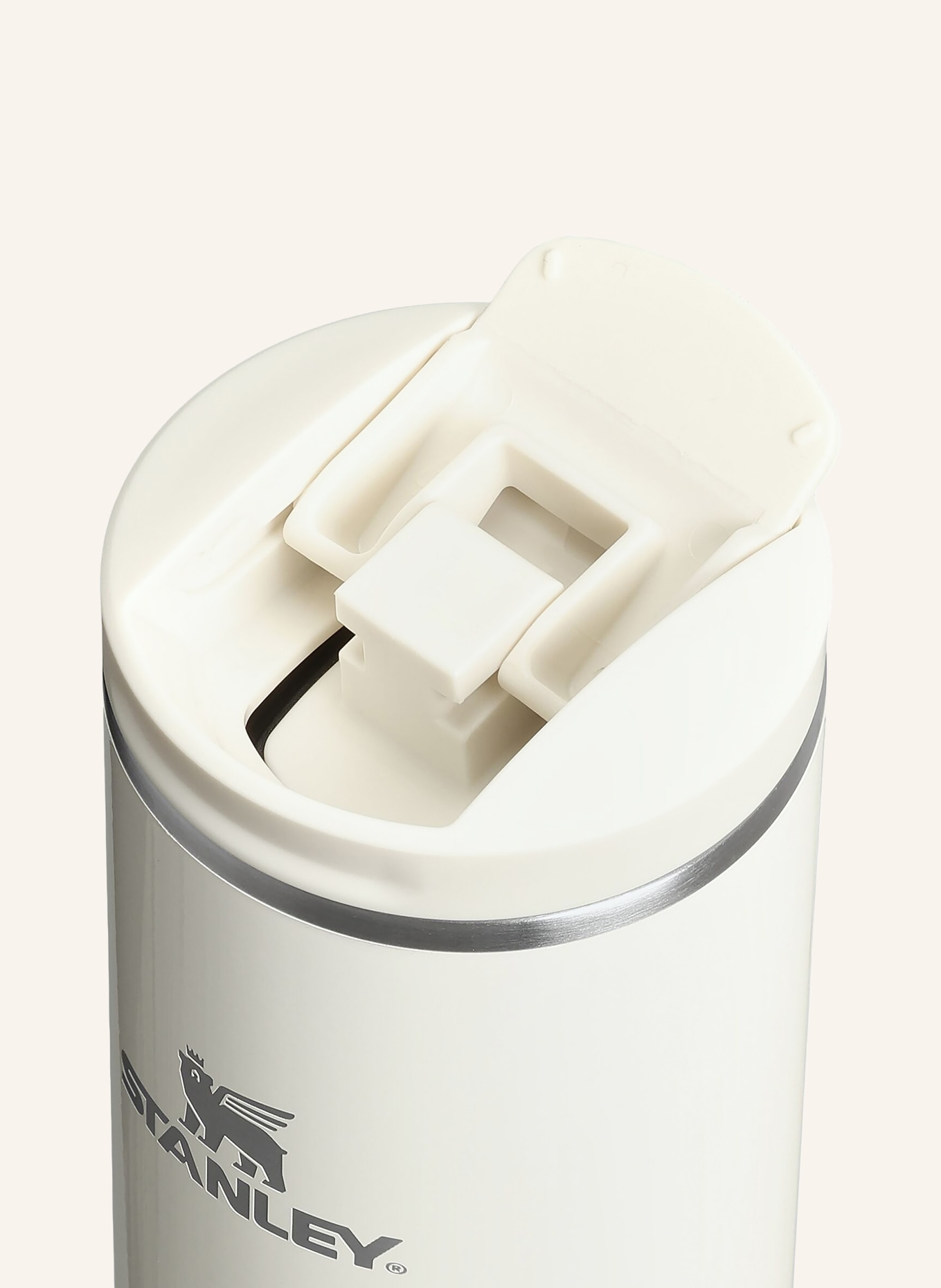 STANLEY Thermal mug THE TRANSIT FLIPTOP: CREAM