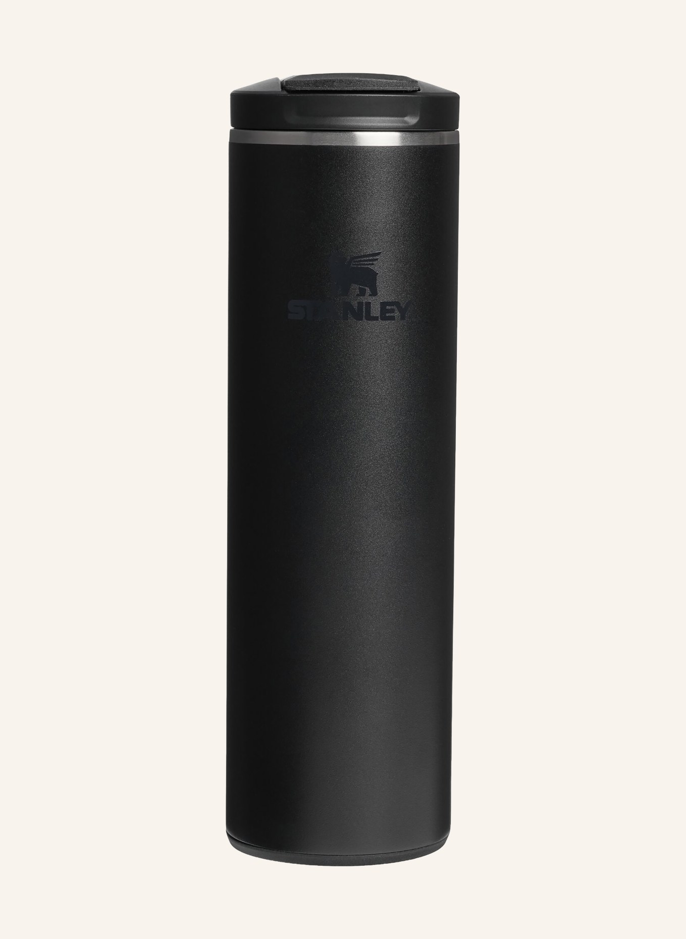 STANLEY Thermal mug THE TRANSIT FLIPTOP: BLACK