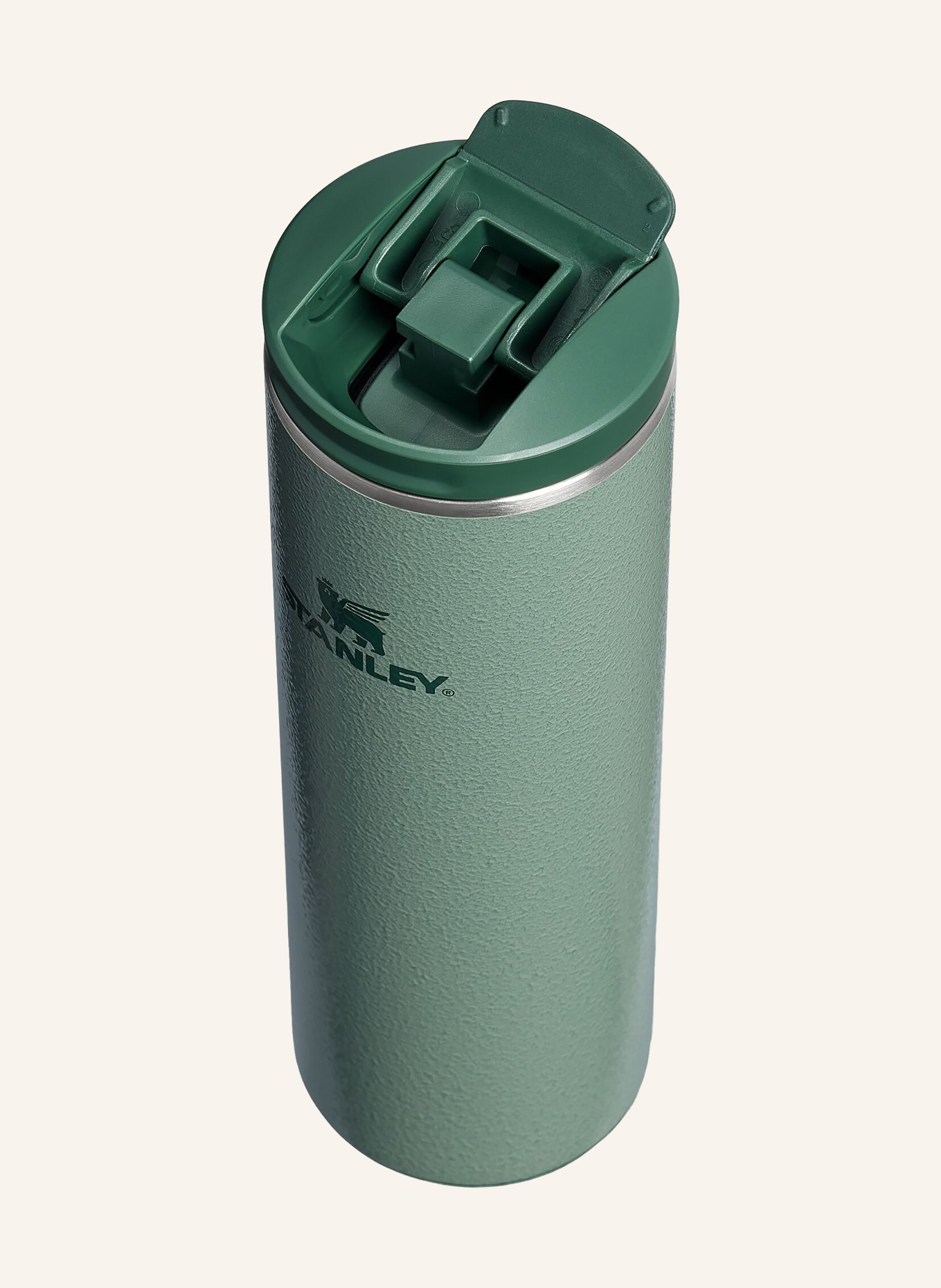 STANLEY Thermal mug THE TRANSIT FLIPTOP: DARK GREEN