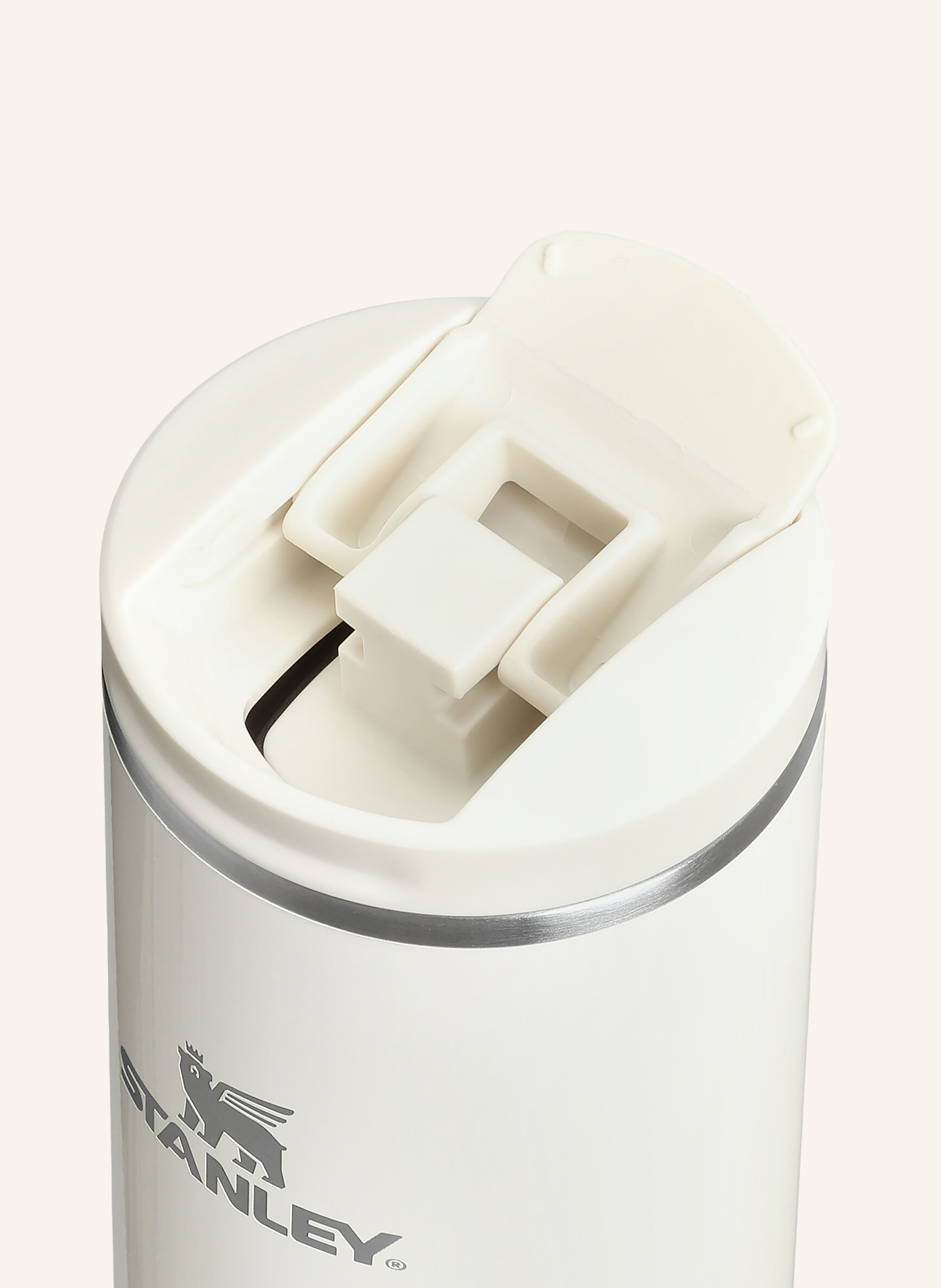 STANLEY Thermal mug THE TRANSIT FLIPTOP: CREAM