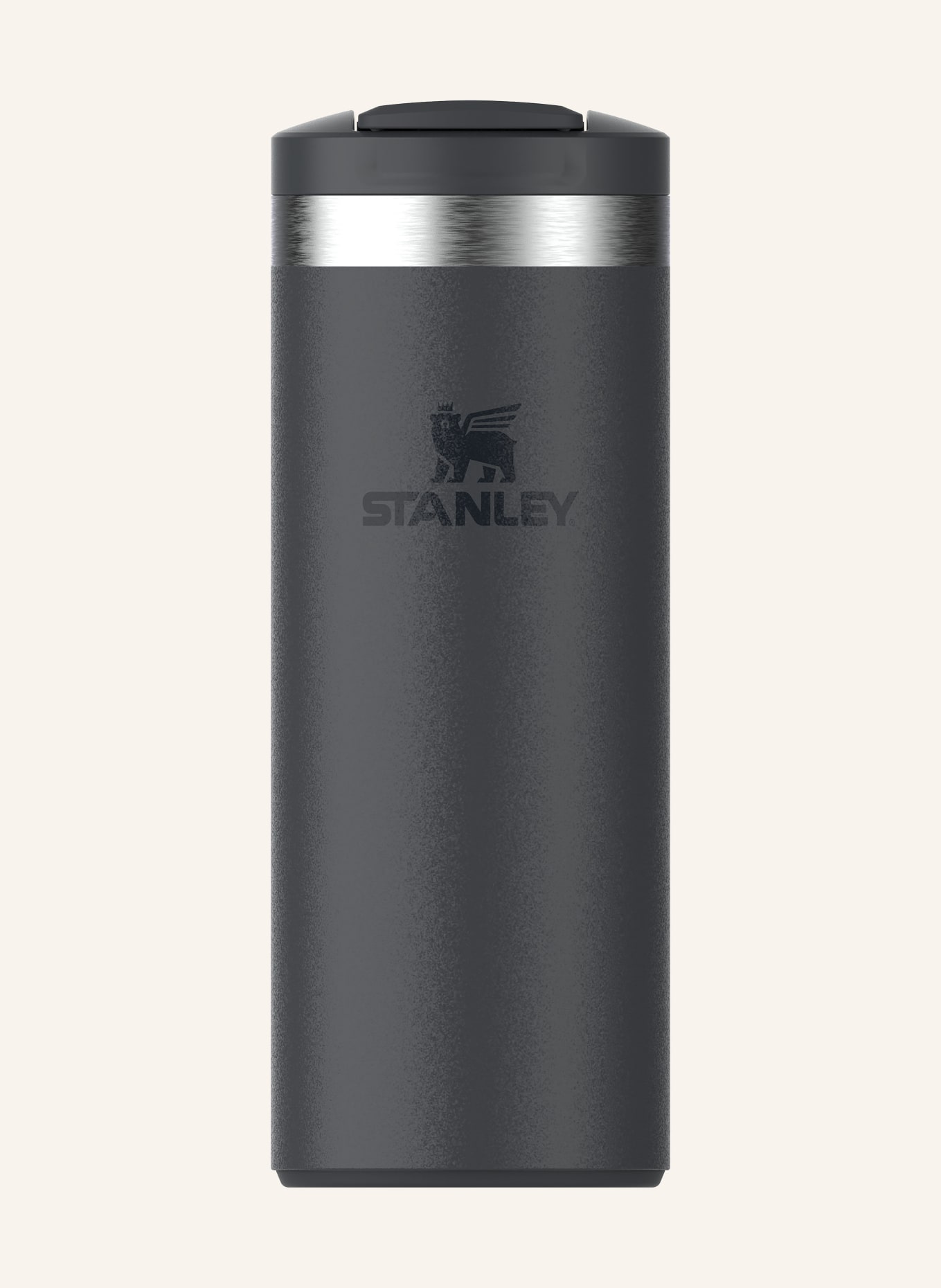 STANLEY Thermal mug THE TRANSIT FLIPTOP: BLACK