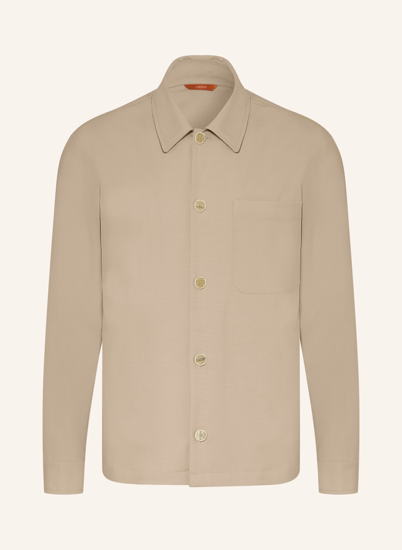 CRUNA Overshirt CARDIFF: BEIGE