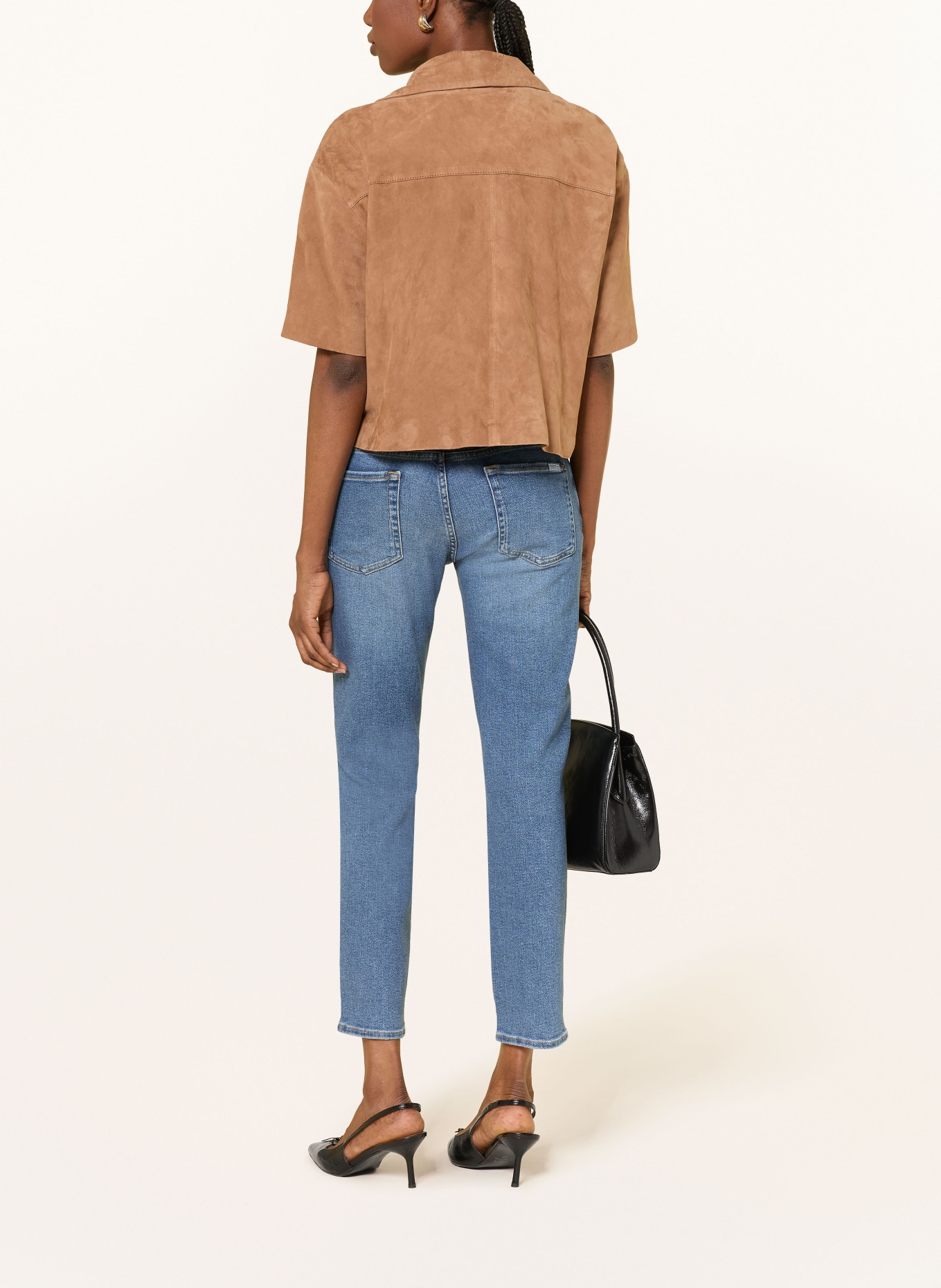 7 for all mankind Obcisłe dżinsy ROXANNE ANKLE: XOH LEGEND