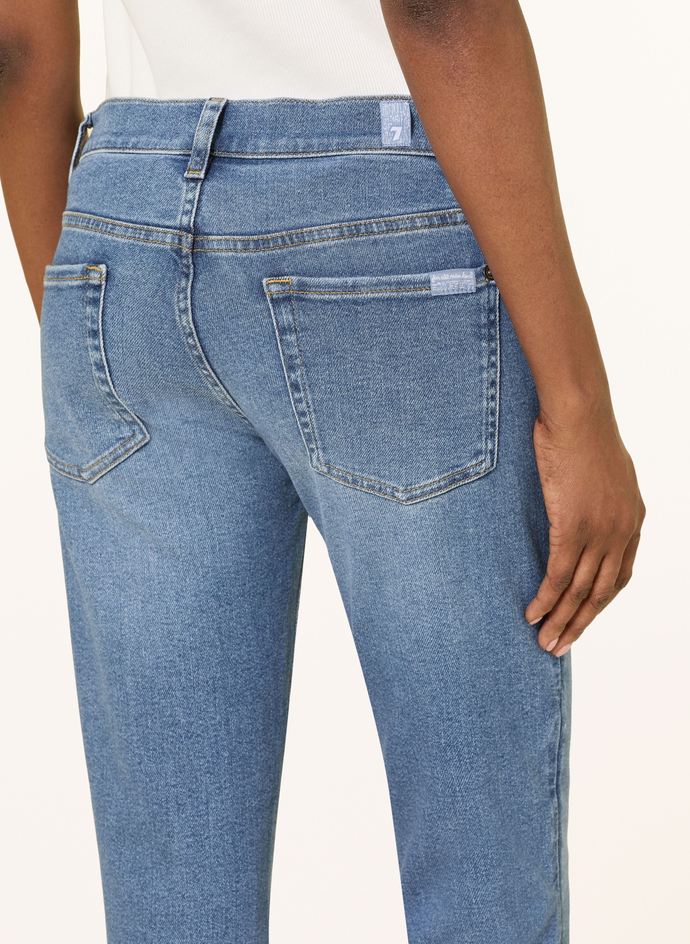 7 for all mankind Obcisłe dżinsy ROXANNE ANKLE: XOH LEGEND