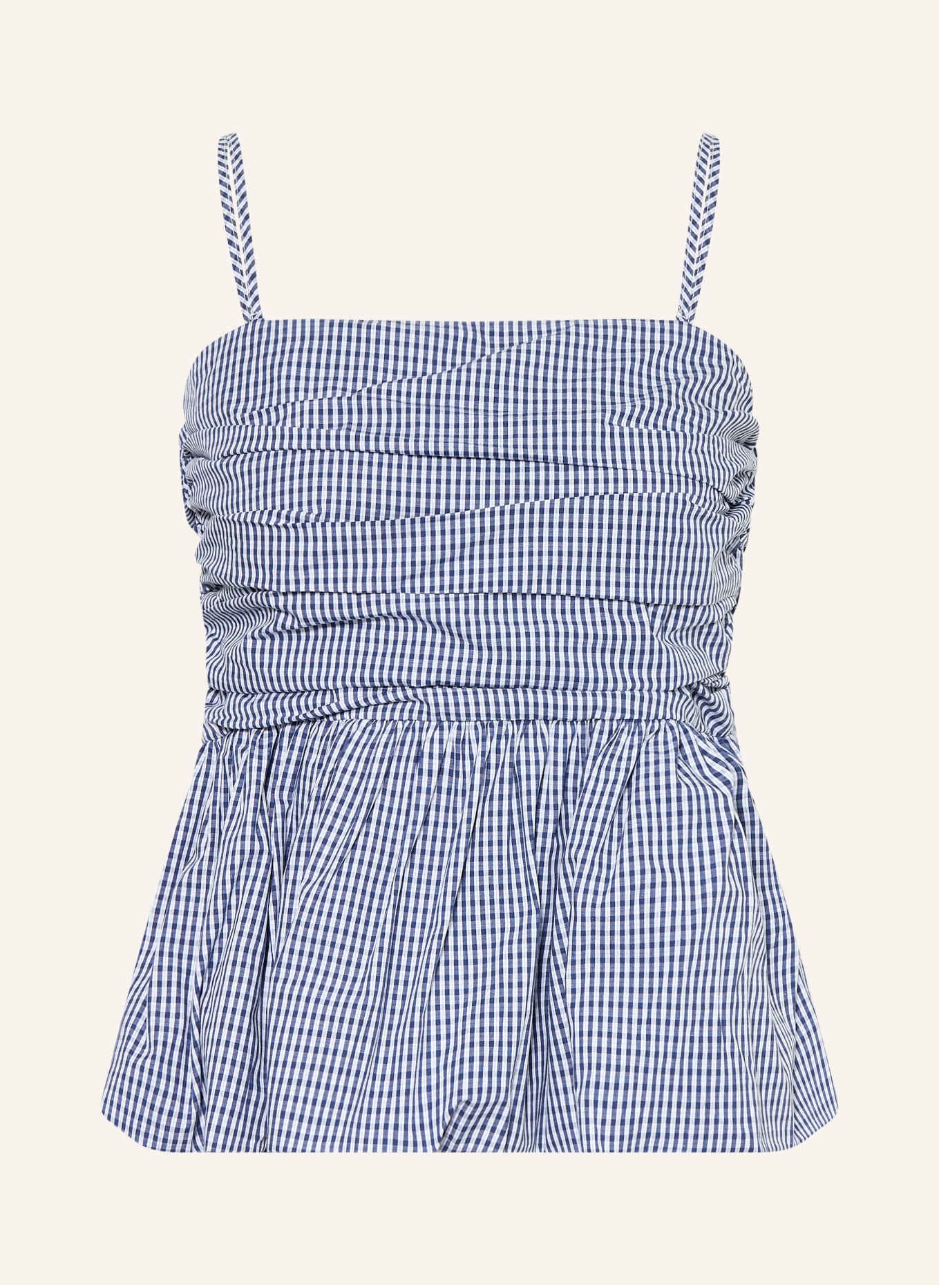 GRACE & MILA Top VALO: BLAU / WEISS
