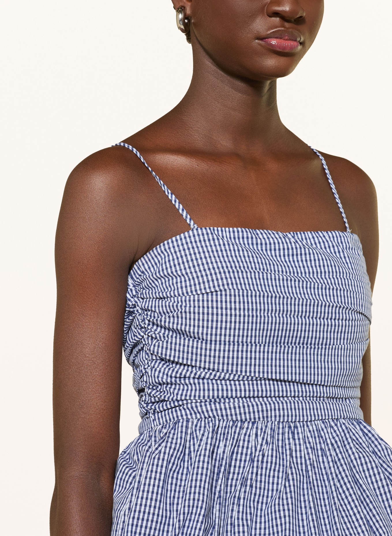 GRACE & MILA Top VALO: BLAU / WEISS