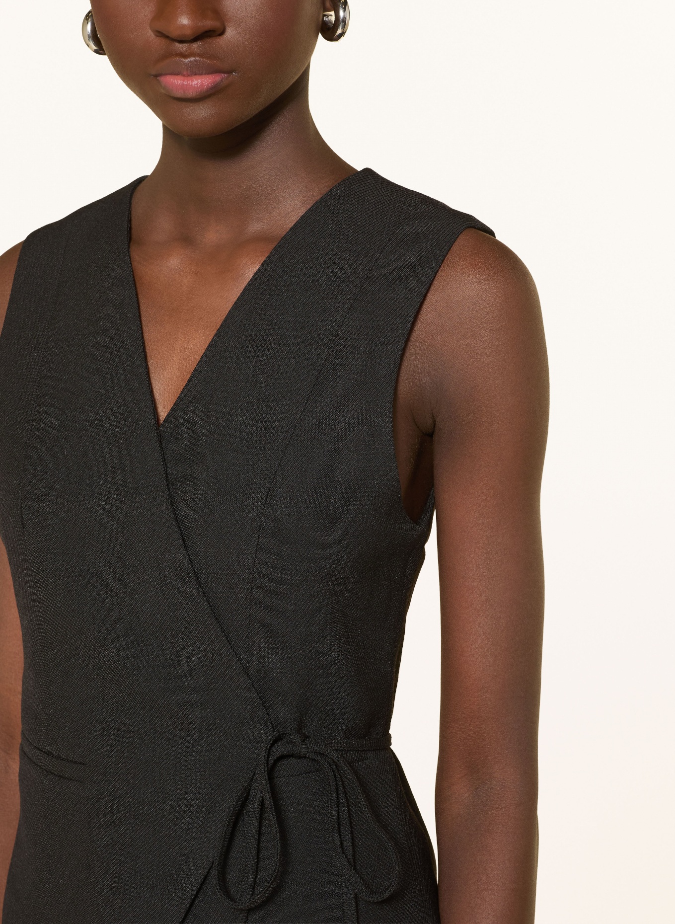 GRACE & MILA Blazerweste VILMONT: SCHWARZ