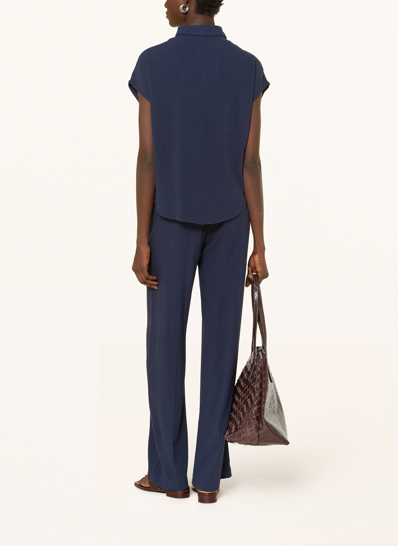 GRACE & MILA RAVEN pants: DARK BLUE