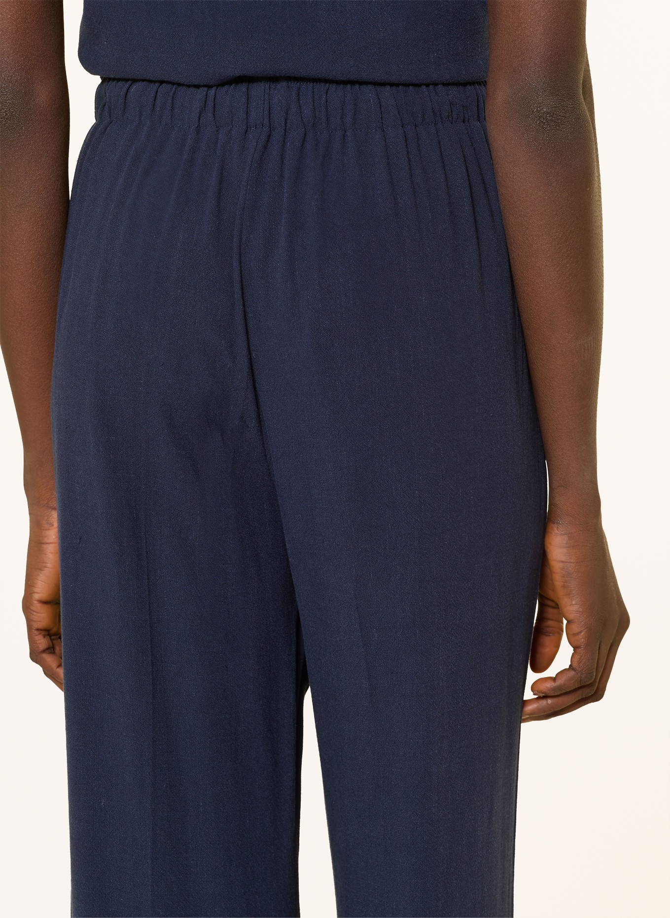 GRACE & MILA RAVEN pants: DARK BLUE