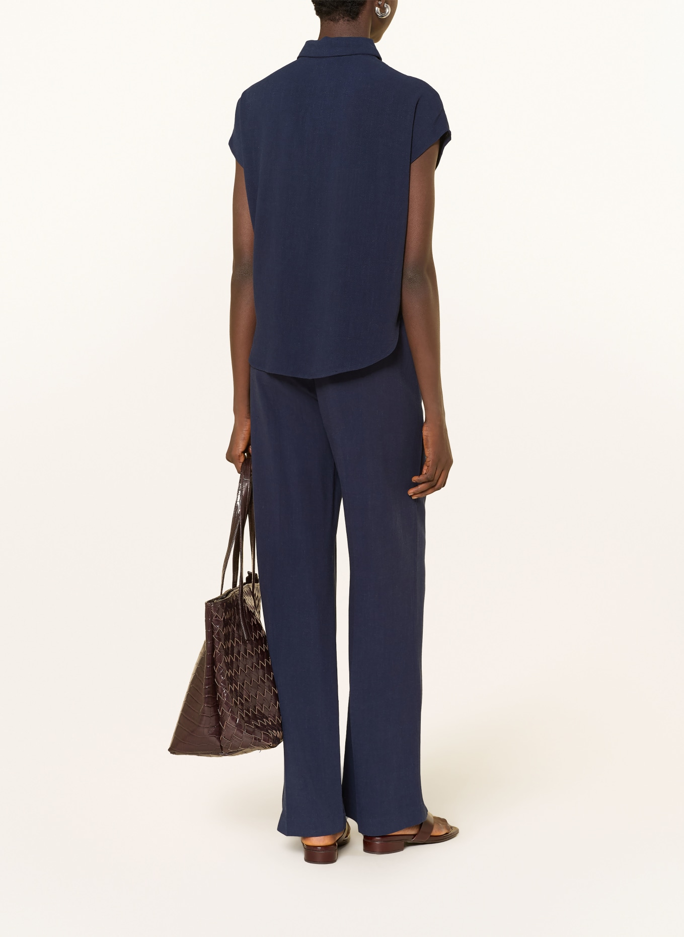 GRACE & MILA Bluzka PEREZ: GRANATOWY