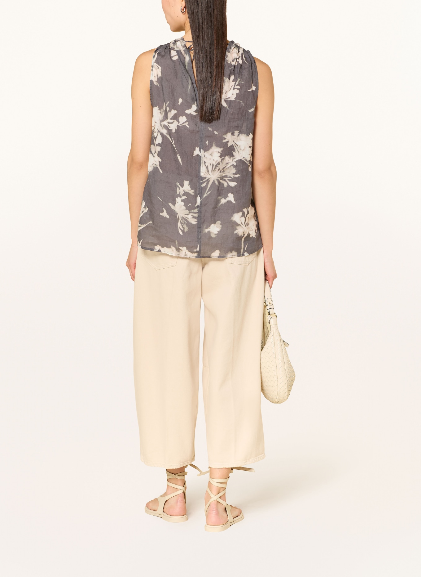 Marc O'Polo halenka: TMAVĚ ŠEDÁ / BÍLÁ