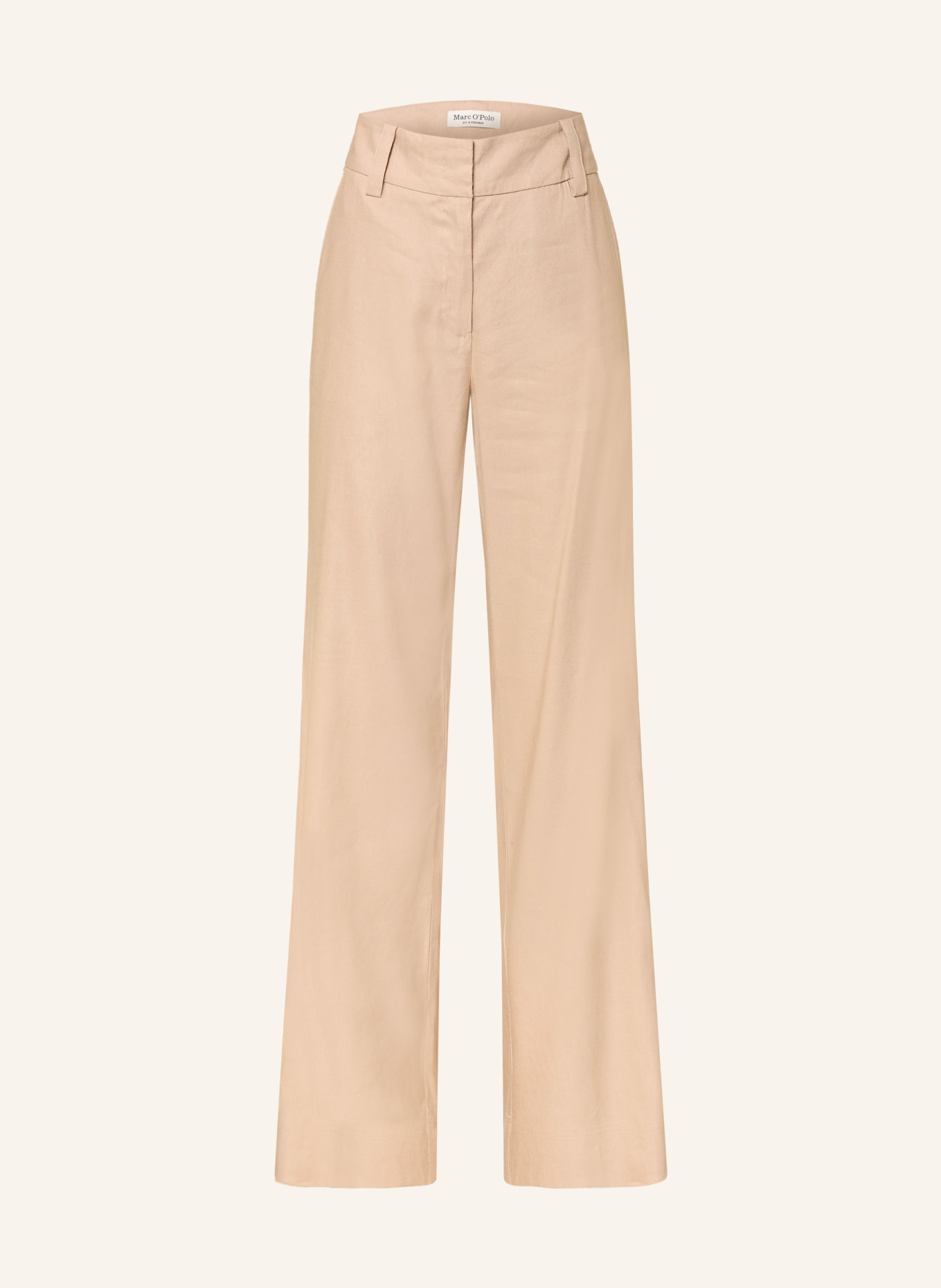 Marc O'Polo Hose mit Leinen: CAMEL
