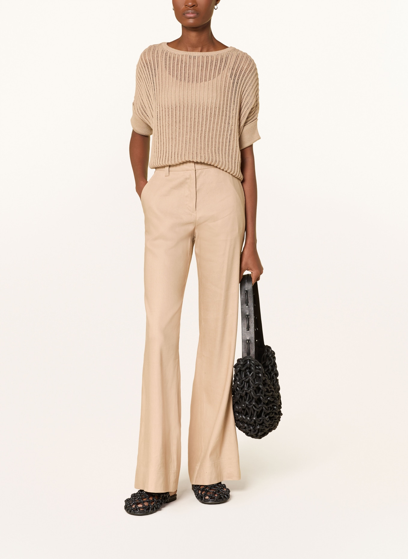 Marc O'Polo Hose mit Leinen: CAMEL