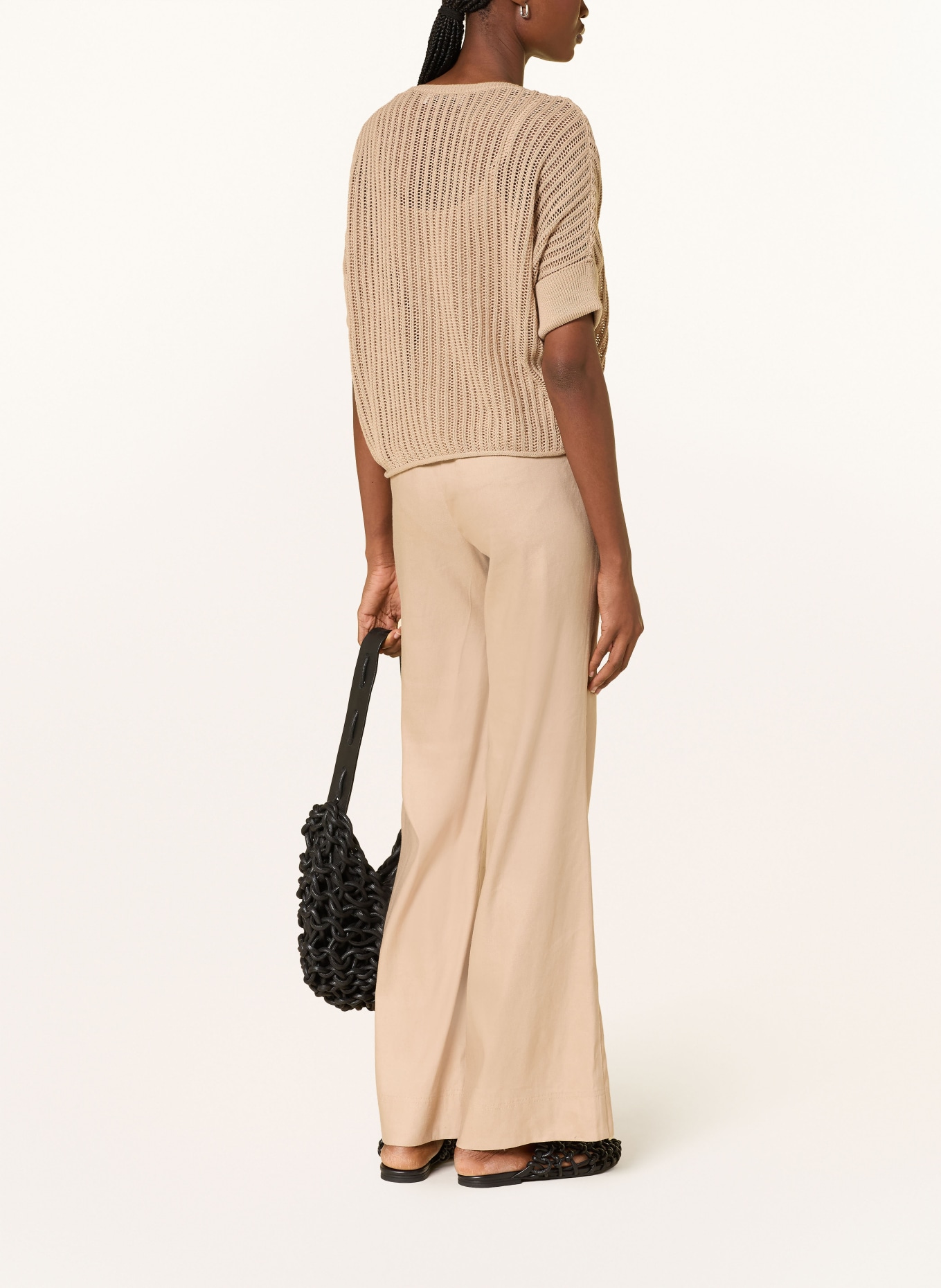 Marc O'Polo Hose mit Leinen: CAMEL